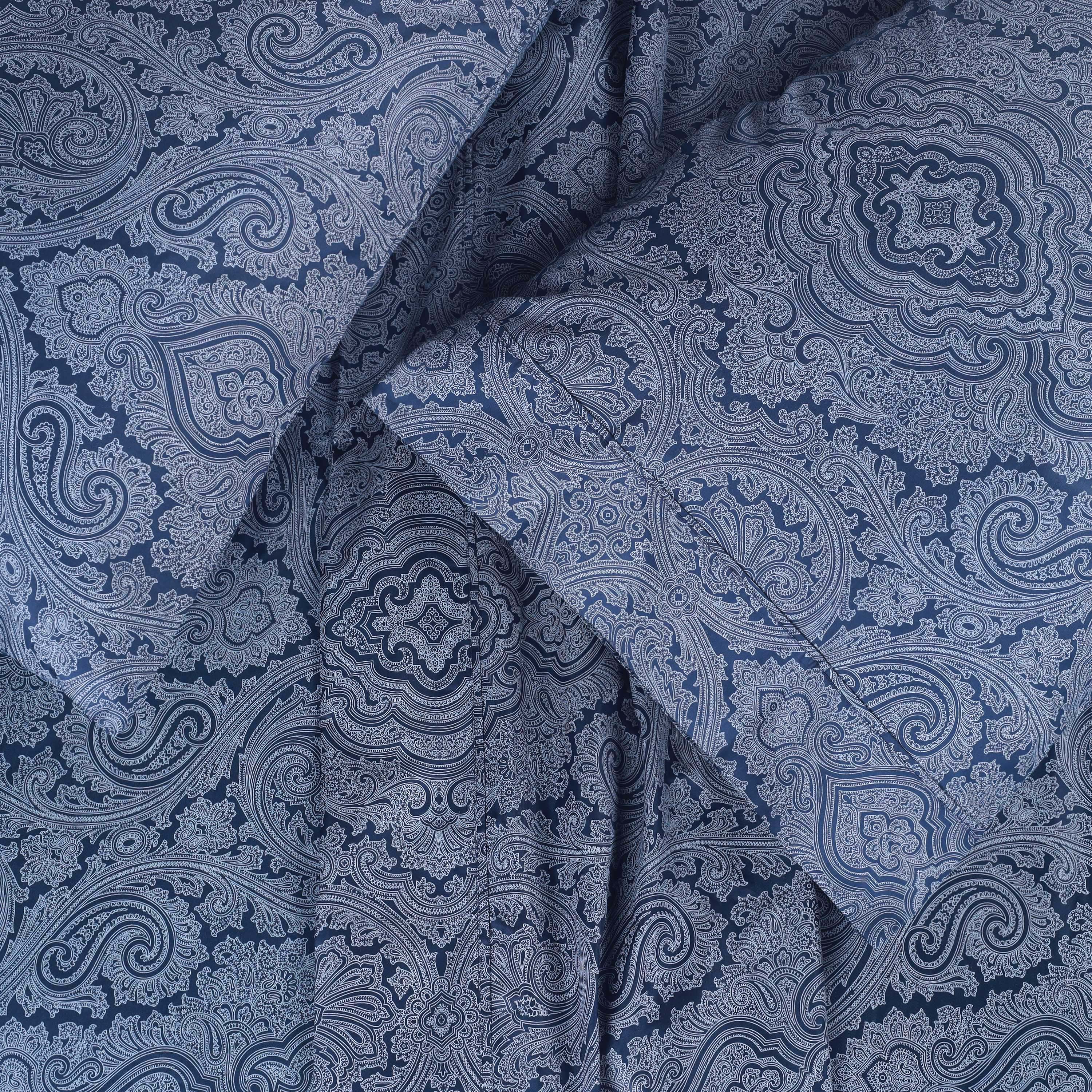 Italian Paisley 600 Thread Count Cotton Blend Deep Pocket Sheet Set - Ultra Soft Bedding for Queen & King Size Beds - Perfect for Luxury Hotels, Guest Rooms & Master Bedrooms