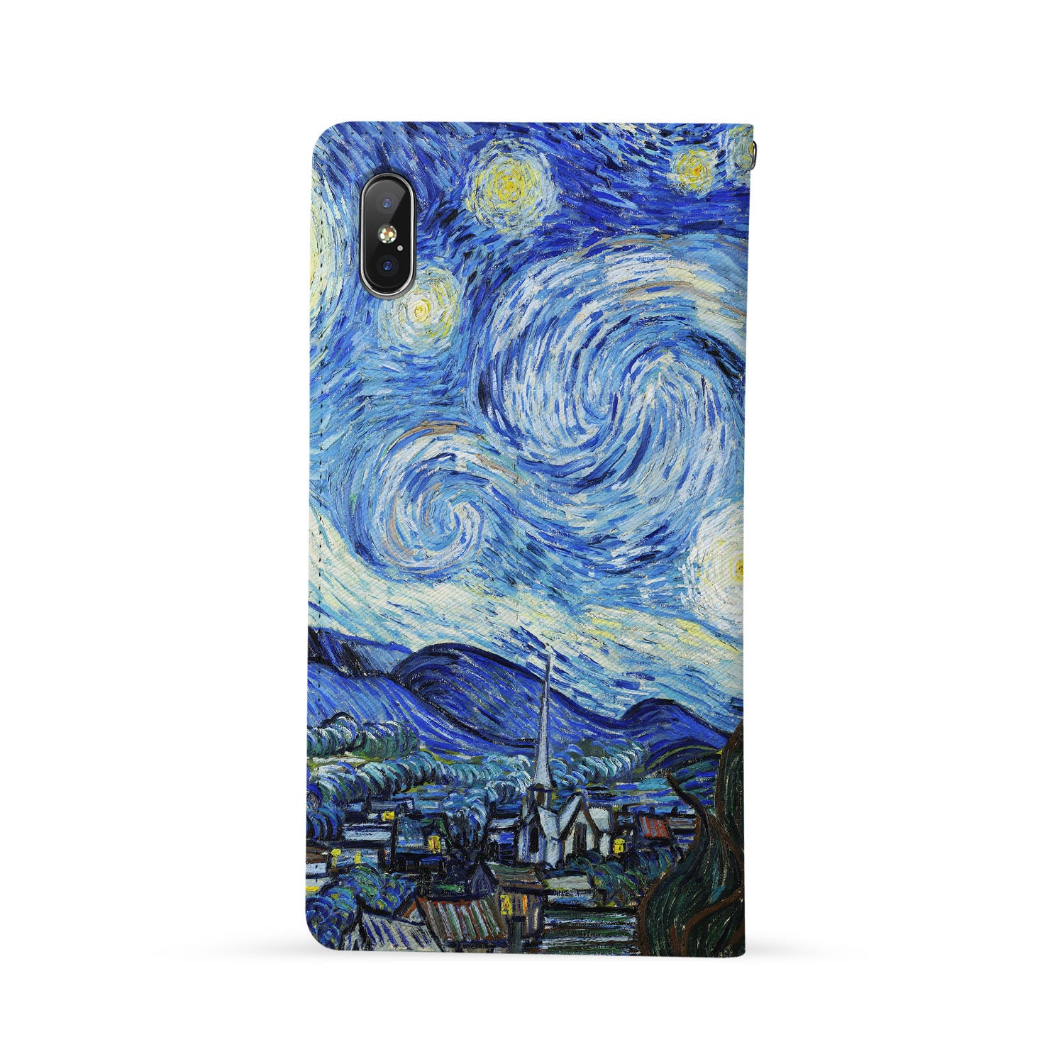 Premium iPhone Wallet Case with Oil Painting Design - Stylish & Protective Cover for iPhone 12/13/14 Pro Max - Perfect for Everyday Use, Travel & Gifting
