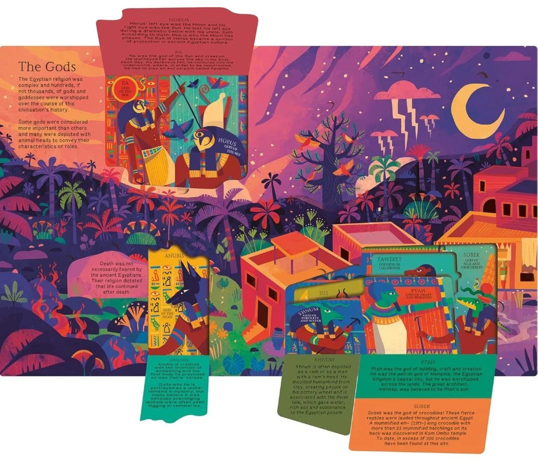 Jonny Marx: The Egyptians - Illustrated by Chaaya Prabhat | Ancient Egyptian History Book for Kids | Perfect for Homeschooling & Classroom Learning