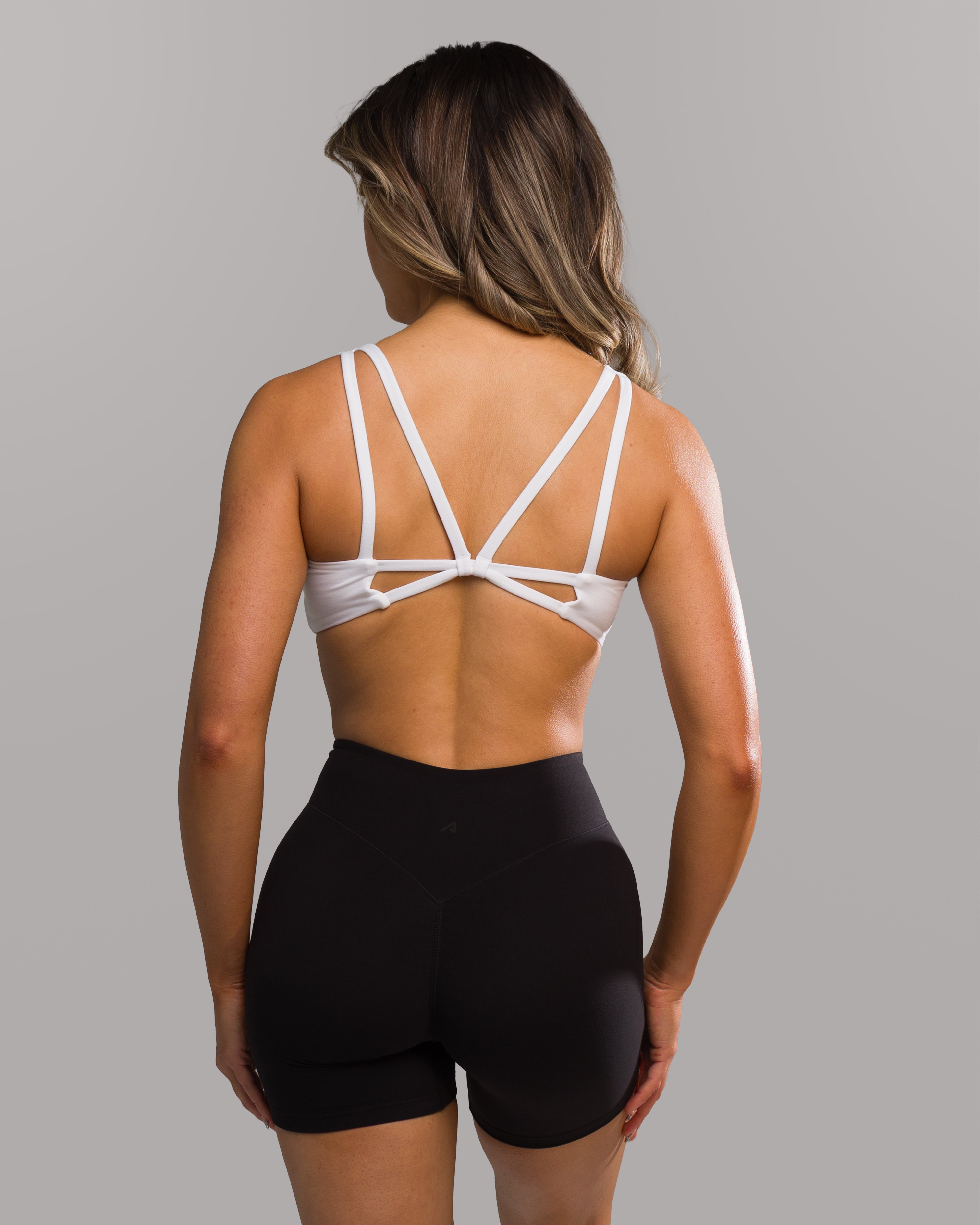 Lina Bra - Comfortable Wireless Lace Bralette for Women - Perfect for Everyday Wear, Yoga, and Sleep - White