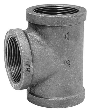 150 Class Malleable Iron Reducing Tee - Durable Pipe Fitting for Plumbing, HVAC & Industrial Applications