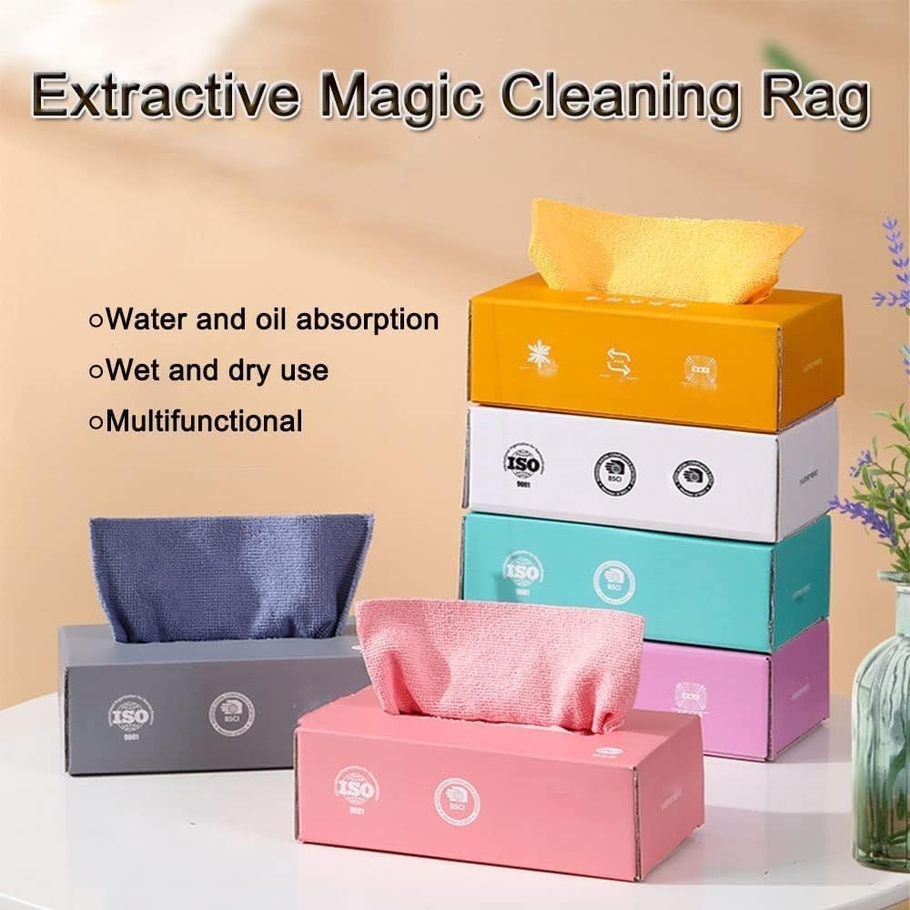 Premium Microfiber Cleaning Cloths 20-Pack | Super Absorbent, Lint-Free Kitchen Towels & Dish Rags for Spotless Cleaning | Ideal for Kitchen Surfaces, Glass Windows, Car Detailing & Household Chores