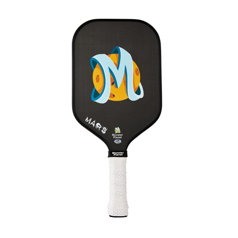 Monster Planet Mars 16mm Carbon Fiber Pickleball Paddle - Professional Tournament Grade Paddle for Outdoor & Indoor Play - Perfect for Competitive Matches and Recreational Games
