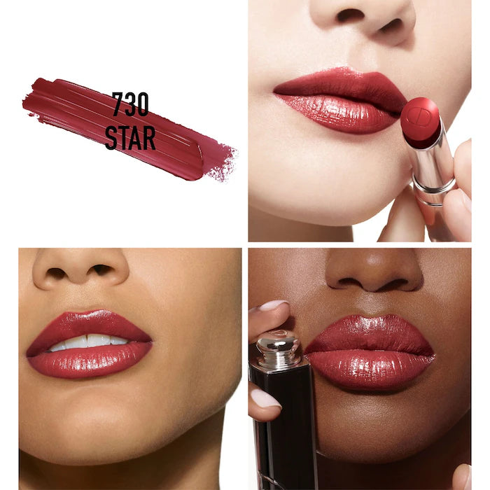 Dior Addict Shine Lipstick - Hydrating, High-Shine Lip Color for Women | Perfect for Everyday Wear, Date Night & Special Occasions