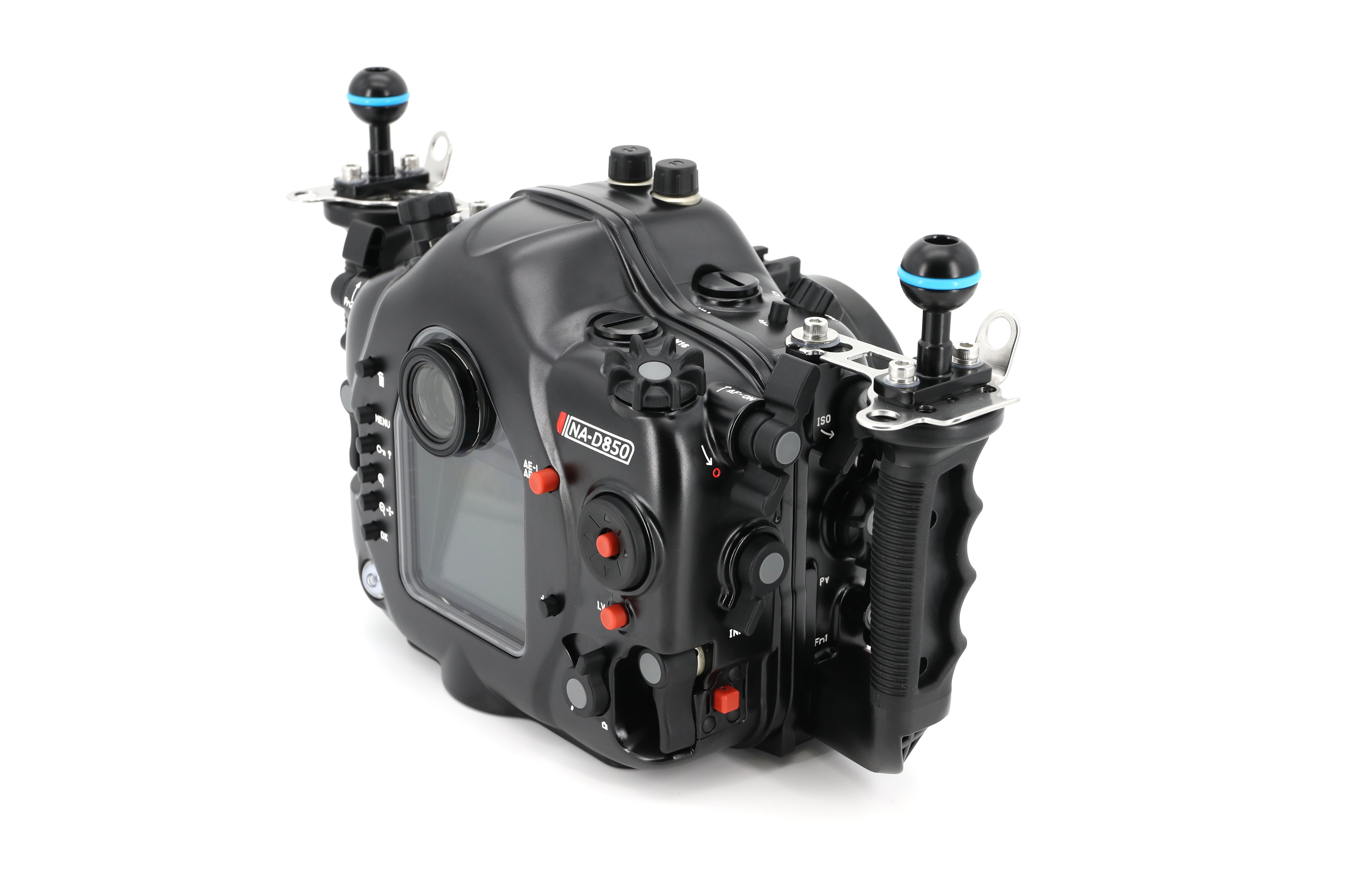 Nauticam NA D850 Waterproof Underwater Housing for Nikon D850 DSLR Camera - Professional Scuba Diving & Marine Photography Housing