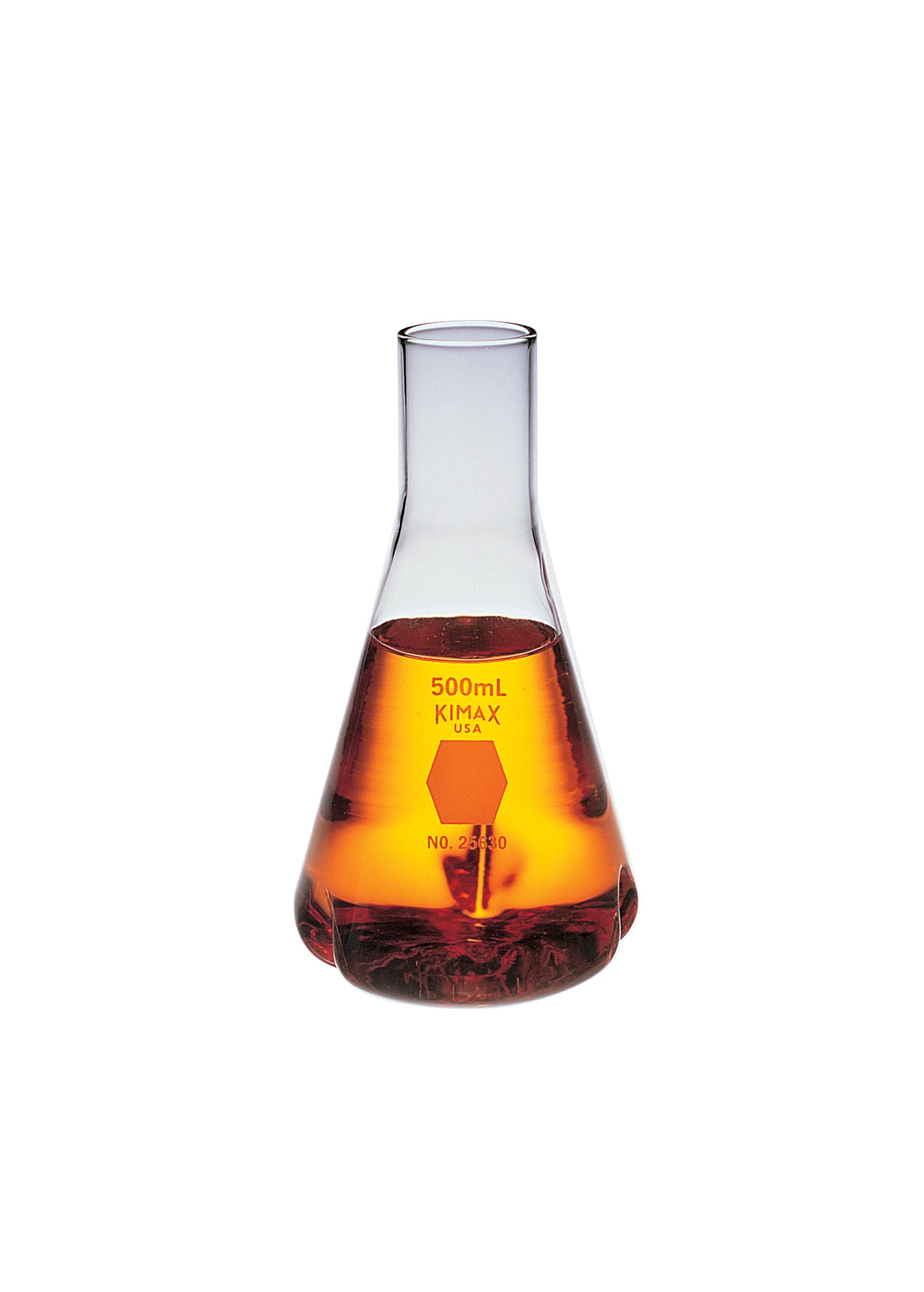 Kimble Glass Baffled Culture Flasks - 500ml Capacity (Pack of 6) - Ideal for Cell Culture, Microbiology Labs & Scientific Research