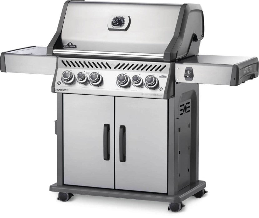 Napoleon Rogue SE 525 Gas Grill - RSE525RSIBPSS 1 Stainless Steel Outdoor BBQ Grill for Backyard, Patio & Tailgating | Perfect for Family Gatherings & Summer Cookouts