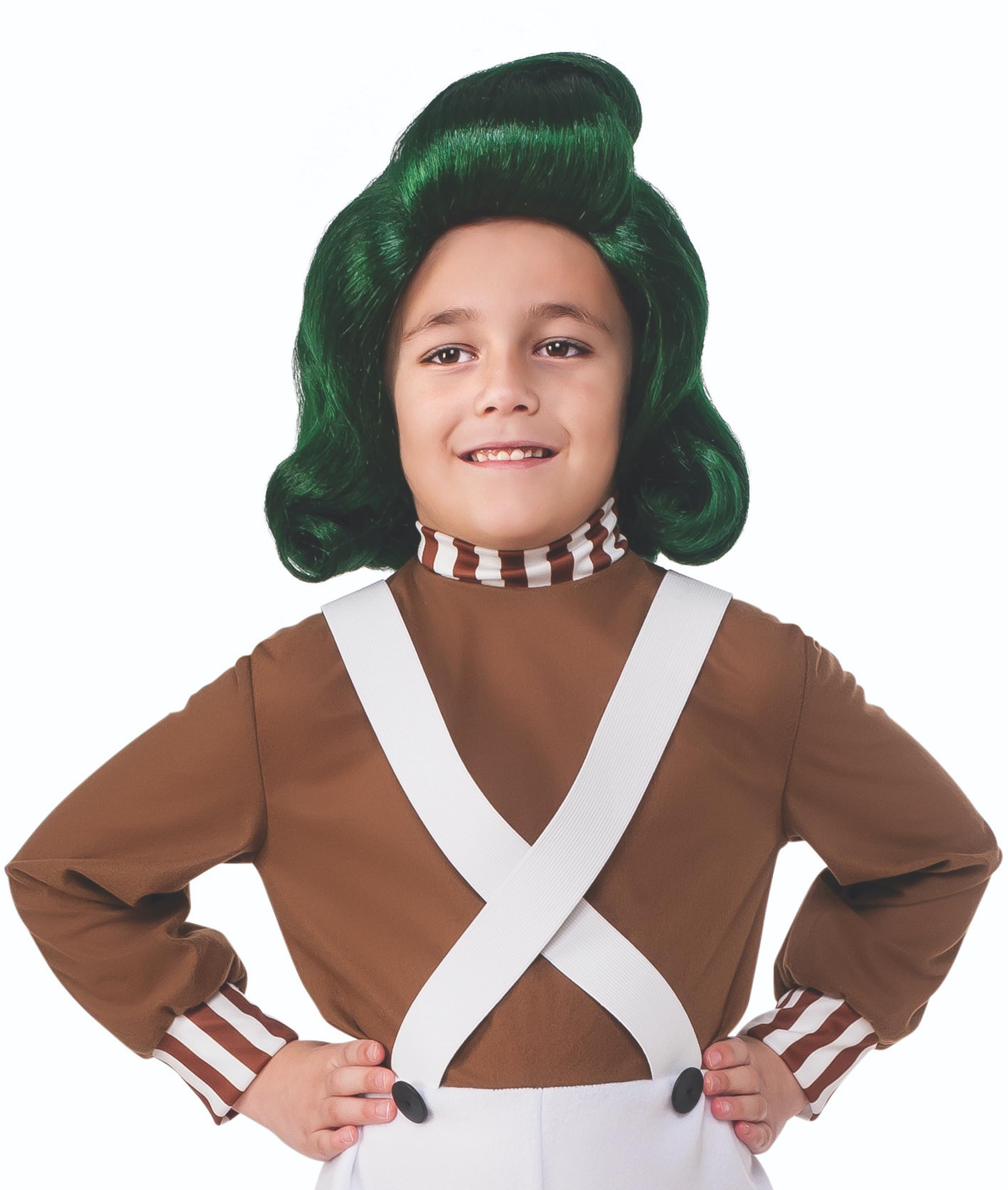 Rubie's Willy Wonka & The Chocolate Factory Oompa Loompa Costume for Kids & Adults - Halloween, Cosplay & Movie-Themed Parties