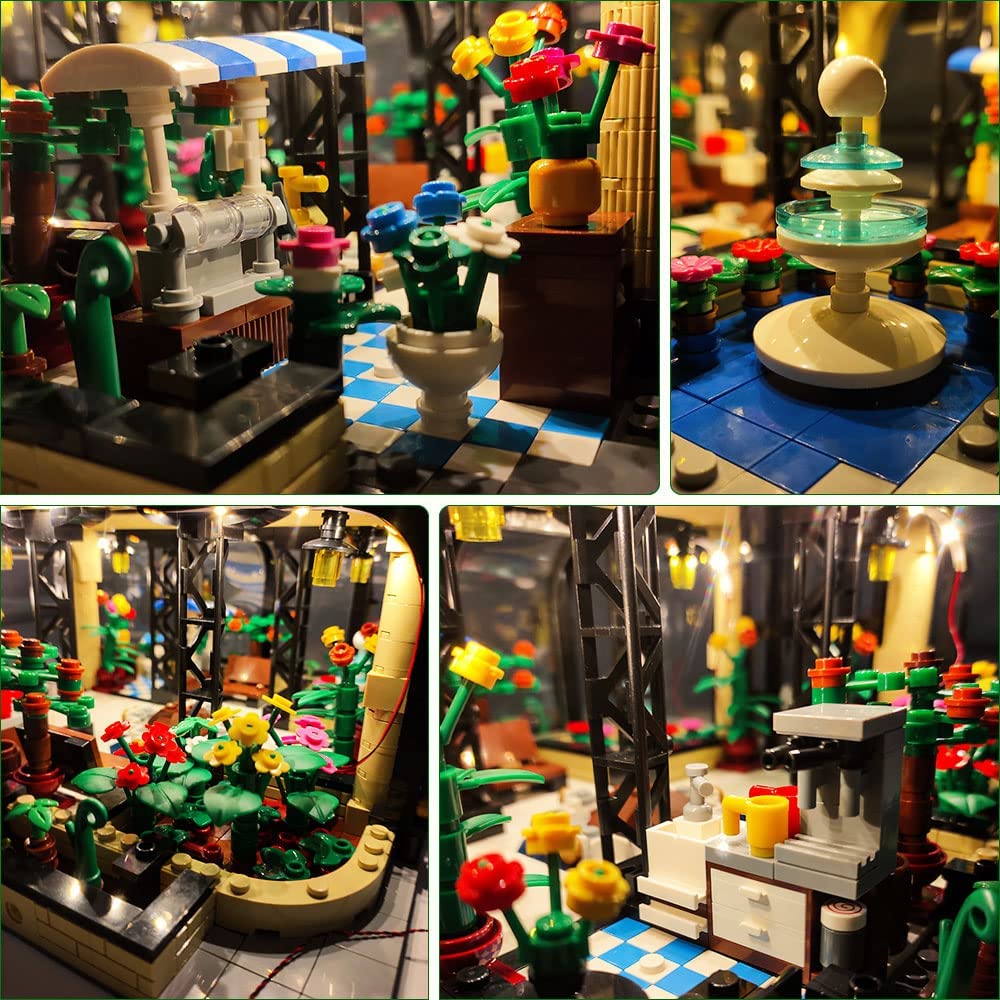 Mould King 16019 The Botanical Garden MOC Building Blocks Set - 2147 Pieces for Adults, Creative DIY Flower Plant Model Kit | Perfect for Home Decor, Office Display & Stress Relief