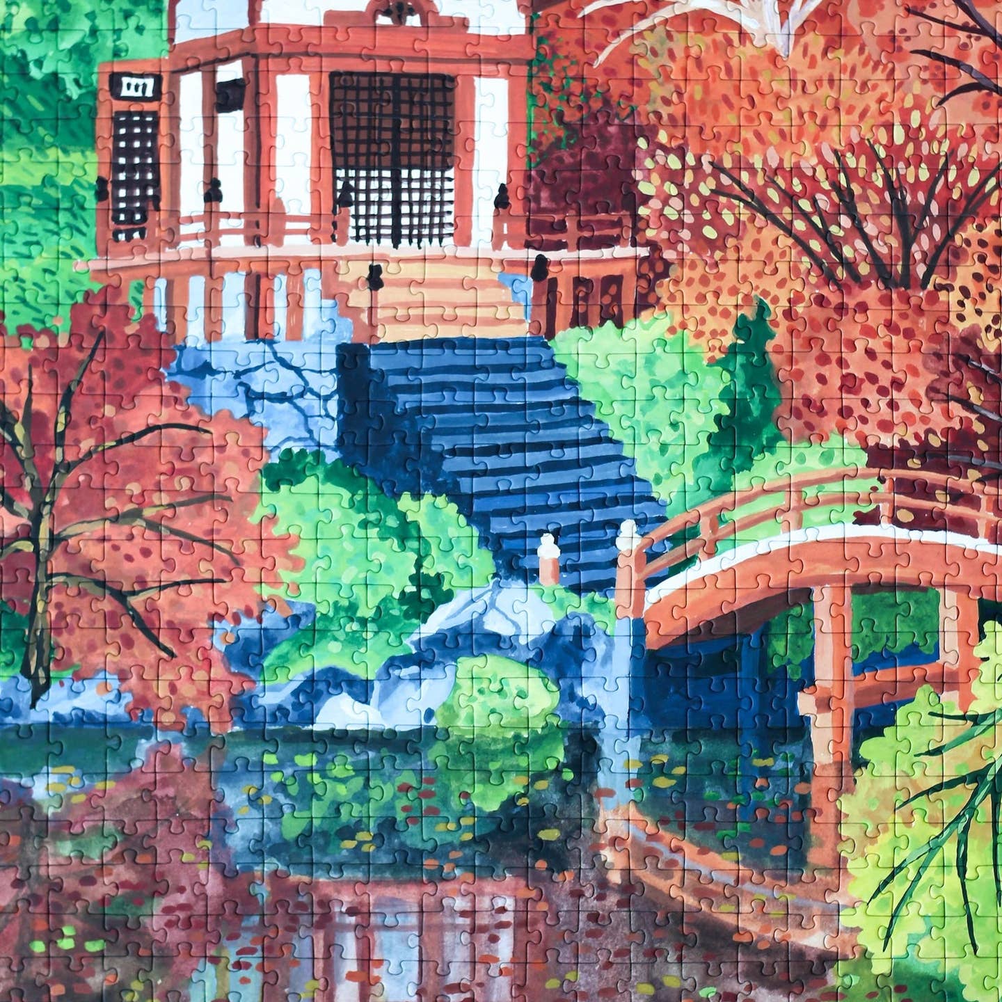 Kyoto Temple 1000 Piece Jigsaw Puzzle - Premium Japanese Landscape Puzzle for Adults & Teens - Perfect for Relaxation, Family Bonding & Home Decor