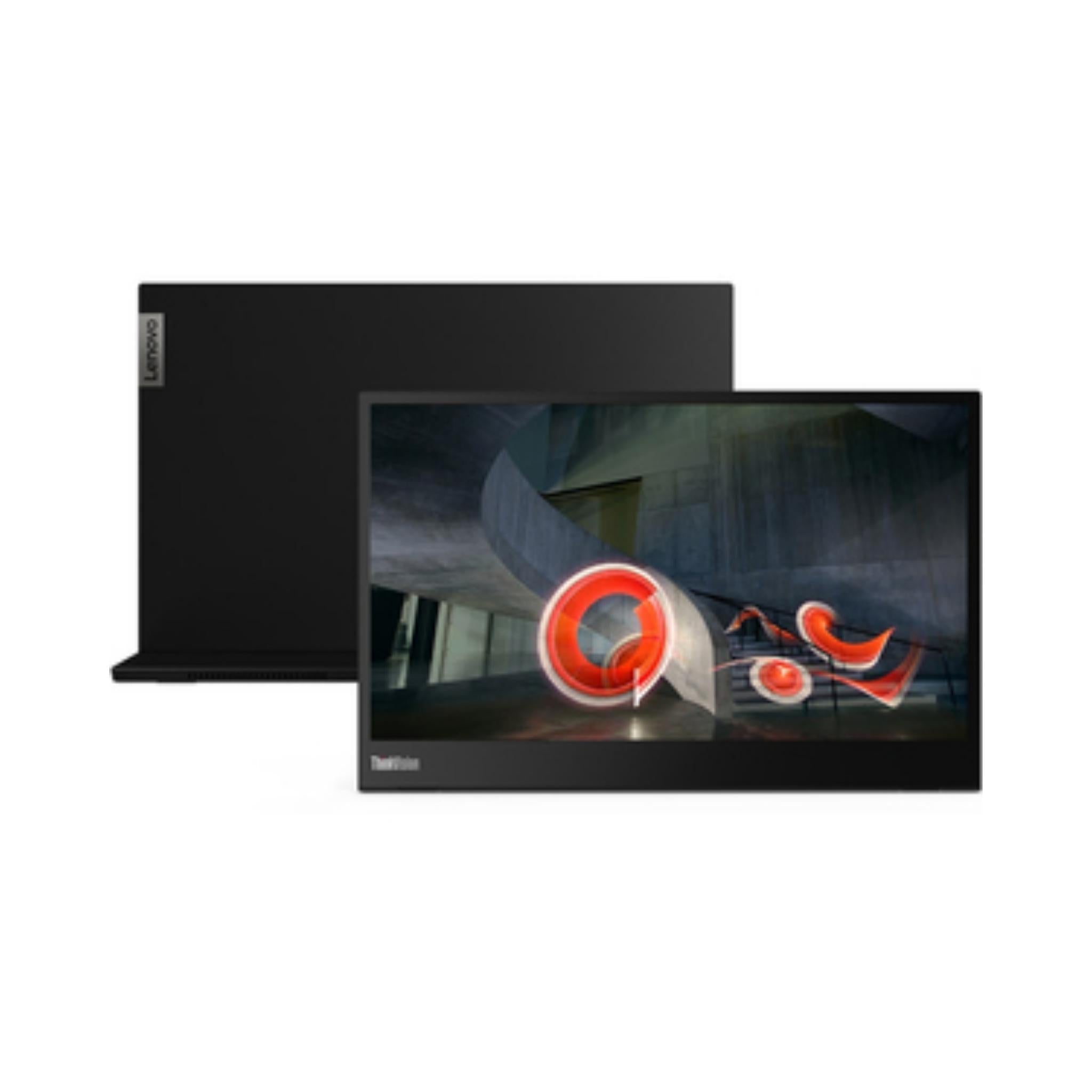 Lenovo M14 (D18140FX0) 14 Inch Portable USB-C Monitor - Ultra Slim FHD IPS Display for Laptop, Desktop, Gaming & Office Work | Perfect for Business Travel, Home Office & Multi-Screen Setup