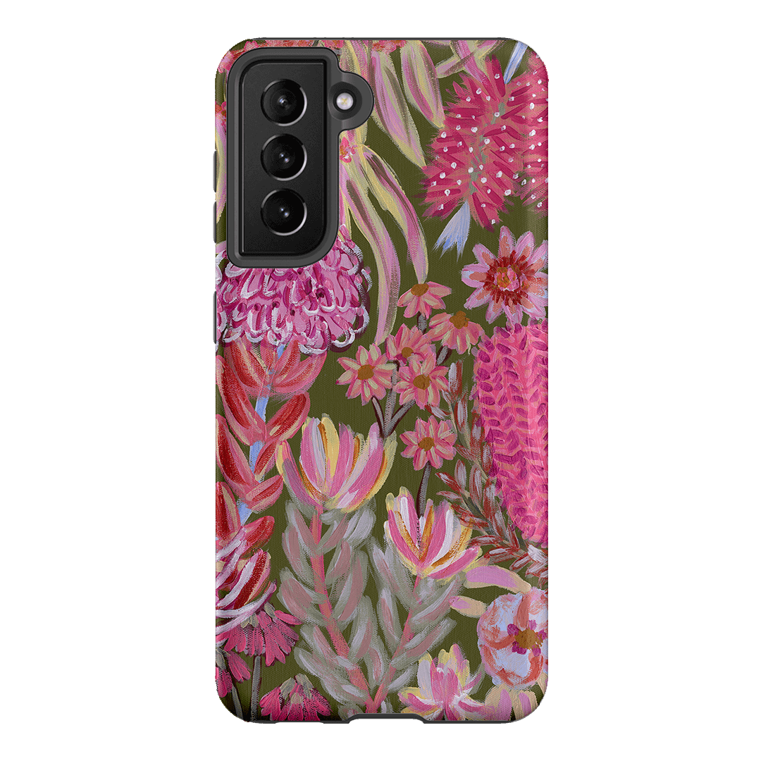 Floral Island Phone Case for iPhone 15 Pro Max - Waterproof Protective Cover with Cute Flower Design | Perfect for Beach Vacation, Summer Outings & Everyday Use