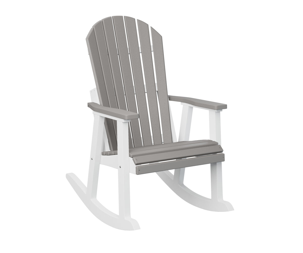 Berlin Gardens Comfo Back Rocker - Premium Outdoor Rocking Chair for Patio, Garden & Porch | Comfortable Relaxation with Ergonomic Design | Perfect for Reading, Lounging & Enjoying Nature
