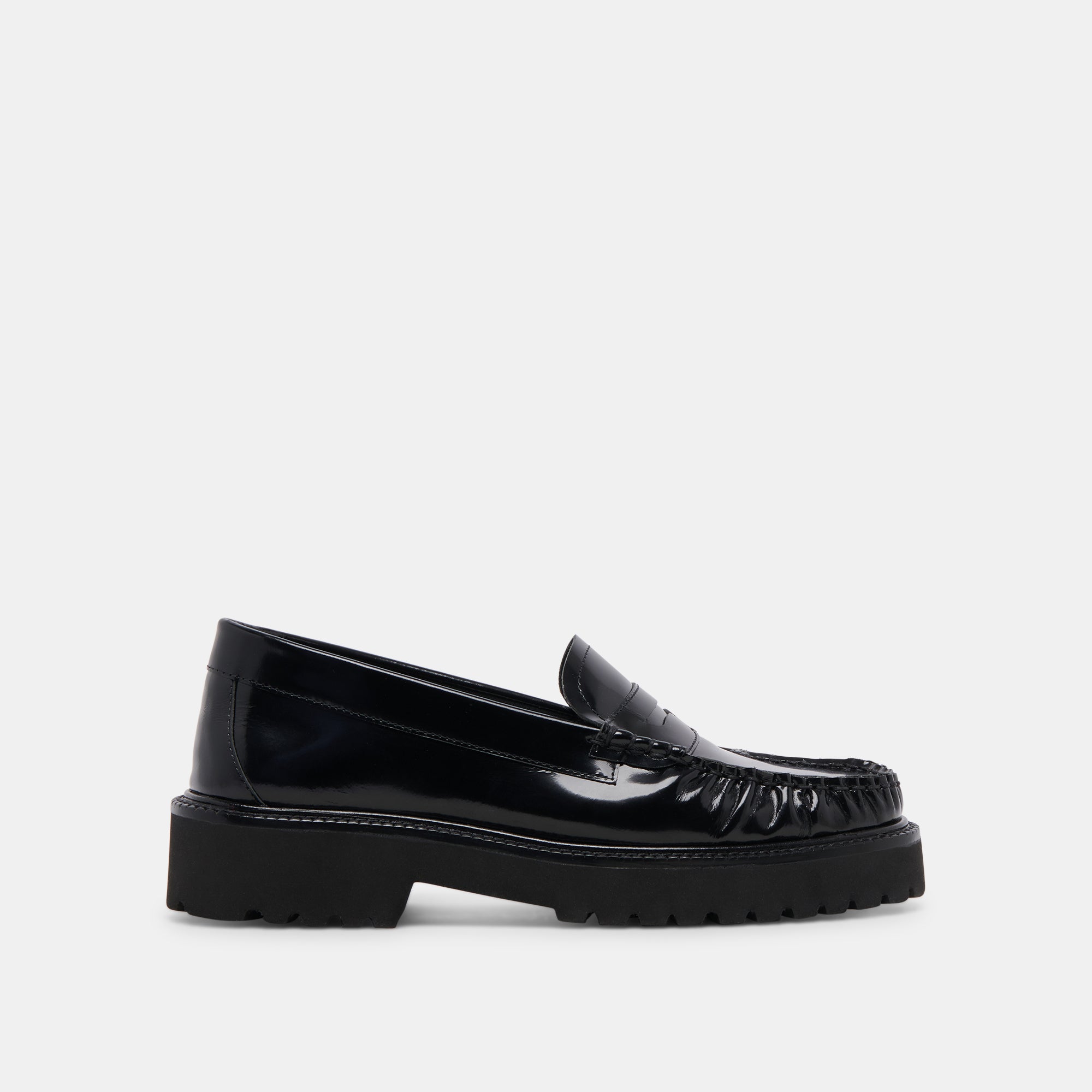 Premium MAXWELL Leather Loafers for Men - Classic Black Slip-On Dress Shoes for Business, Office & Formal Occasions