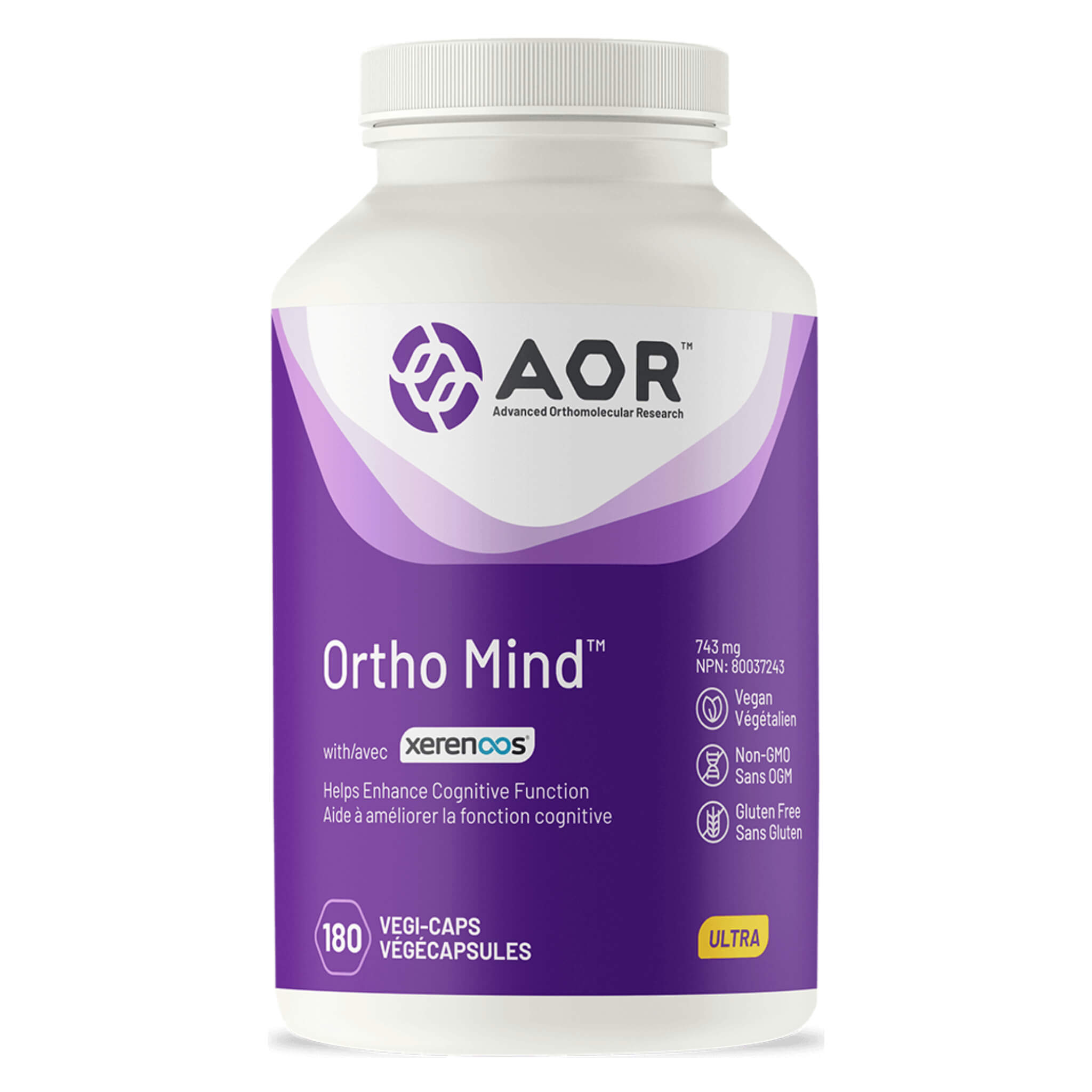 Ortho Mind with Xerenoos - Premium Orthopedic Support for Back Pain Relief - Ideal for Office Chairs, Car Seats & Home Use
