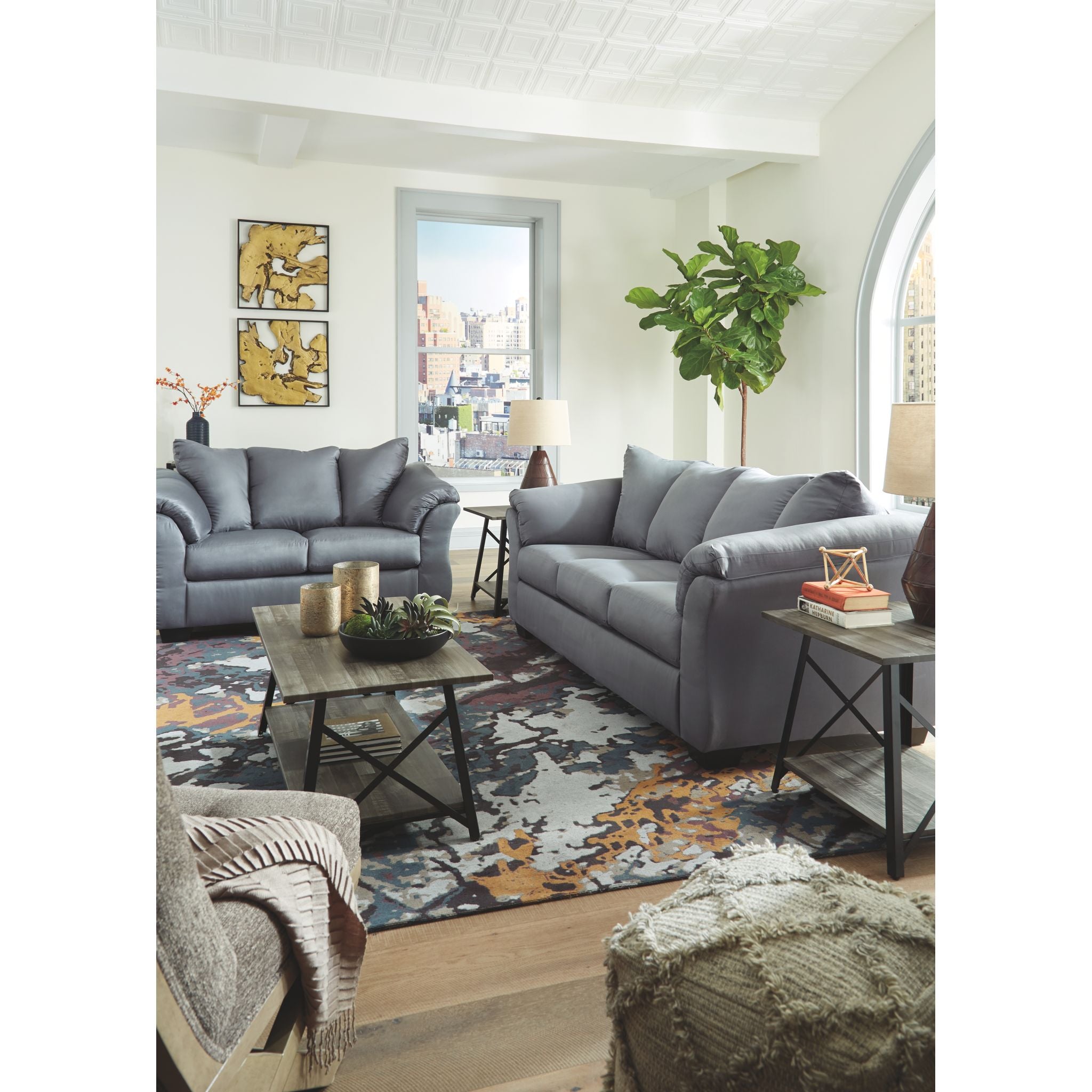 Darcy Full Sofa Sleeper - Convertible Sleeper Sofa Bed with Storage | Comfortable & Space-Saving for Small Apartments, Guest Rooms & Home Offices