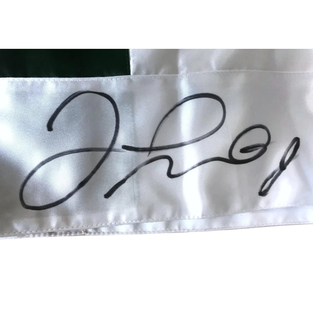 Floyd Mayweather Jr Signed vs. Oscar De La Hoya Boxing Trunks #D 38/50 with JSA COA & Fight Stats - Authentic Collectible for Boxing Memorabilia Fans & Sports Decor