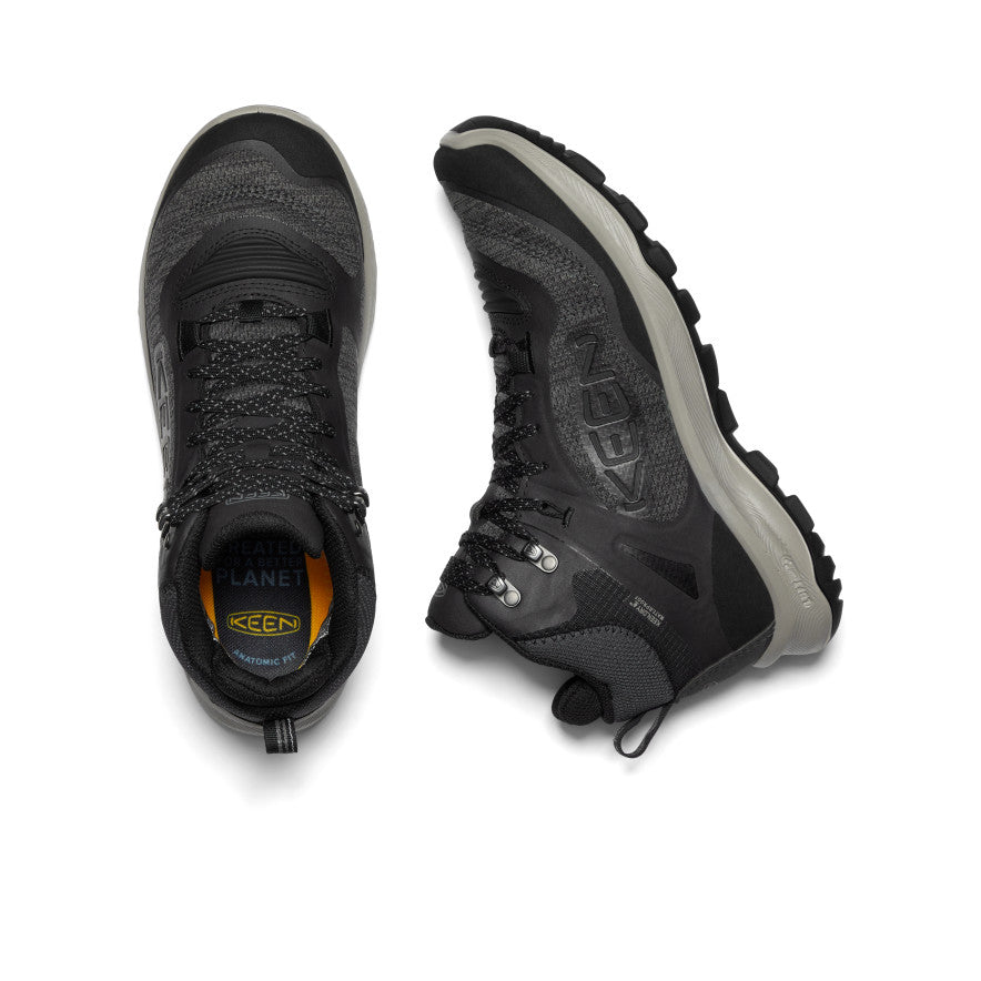 Women's Terradora Flex Waterproof Hiking Boots - Lightweight & Durable for Outdoor Adventures | Black/Steel Grey | Perfect for Trail Hiking, Camping & Mountain Climbing