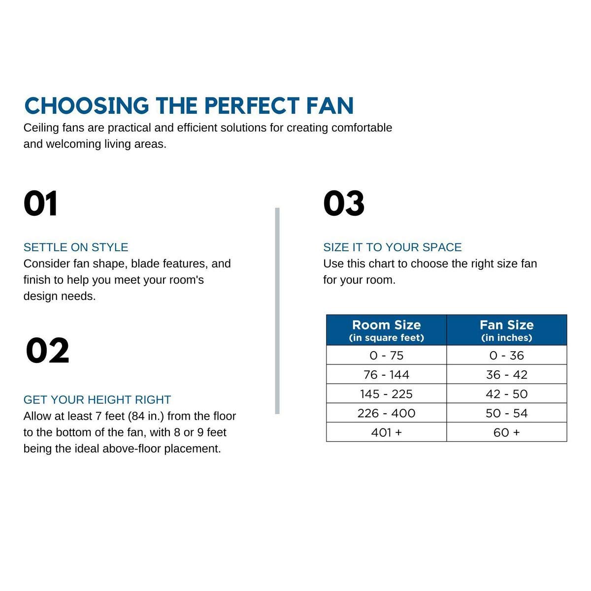 Briarwood Collection 22-Inch 3-Blade Farmhouse Ceiling Fan with AC Motor in Graphite - Perfect for Living Room, Bedroom, and Outdoor Covered Porch