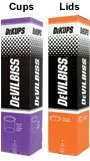 DeVilbiss DPC-601 DeKups Disposable 24 oz Cups and Lids for Paint Sprayers - Perfect for Automotive, Woodworking & DIY Projects