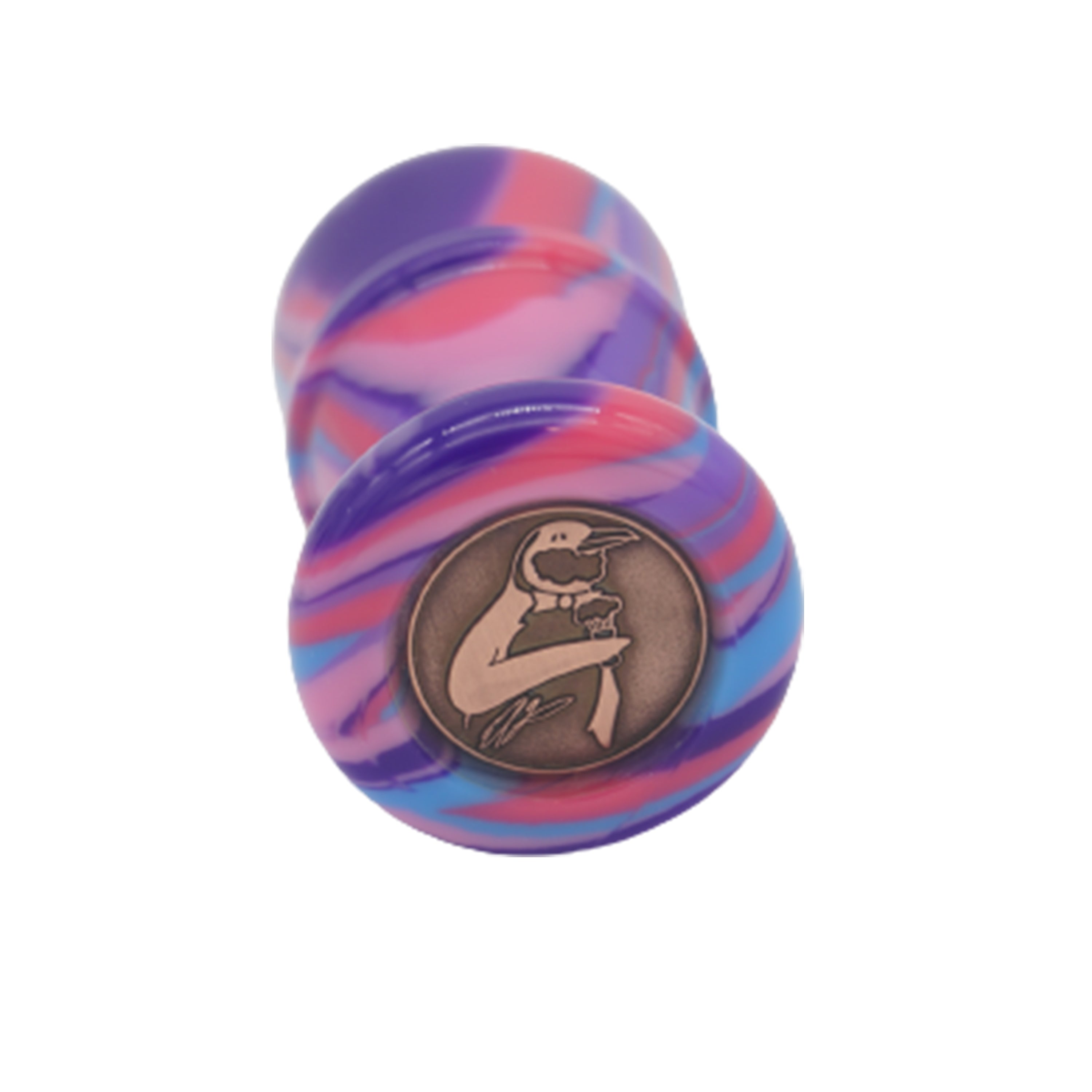 Premium Handmade Purple Haze Shaving Brush Handle - Compatible with 24mm & 26mm Knots - Perfect for Wet Shaving & Grooming Gifts for Men