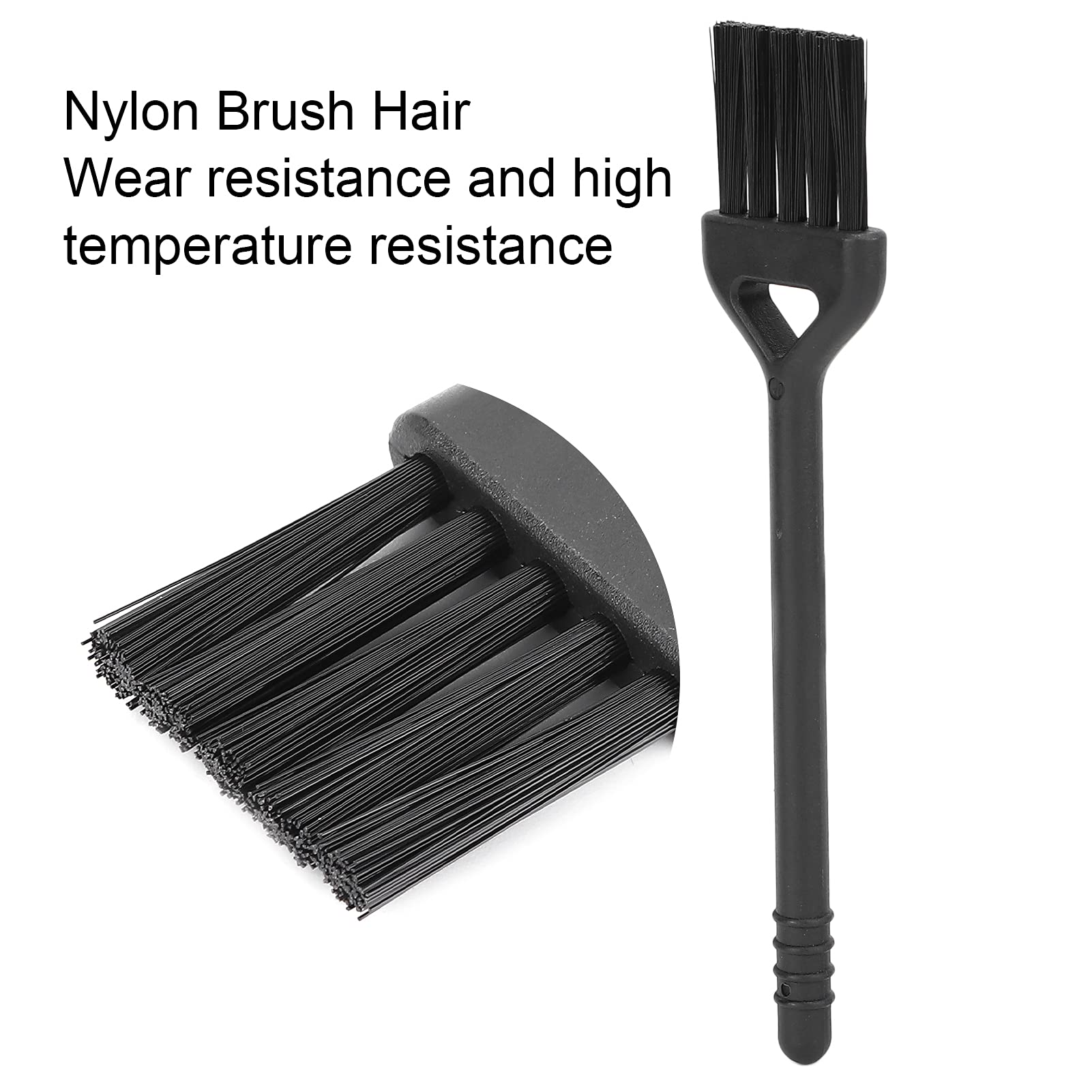 10 PCS Electric Shaver Cleaning Brushes - Double Sided Nylon Hair Clipper Brush for Shaver, Garlic Masher & Keyboard Cleaning | Perfect for Home, Salon & Office Maintenance