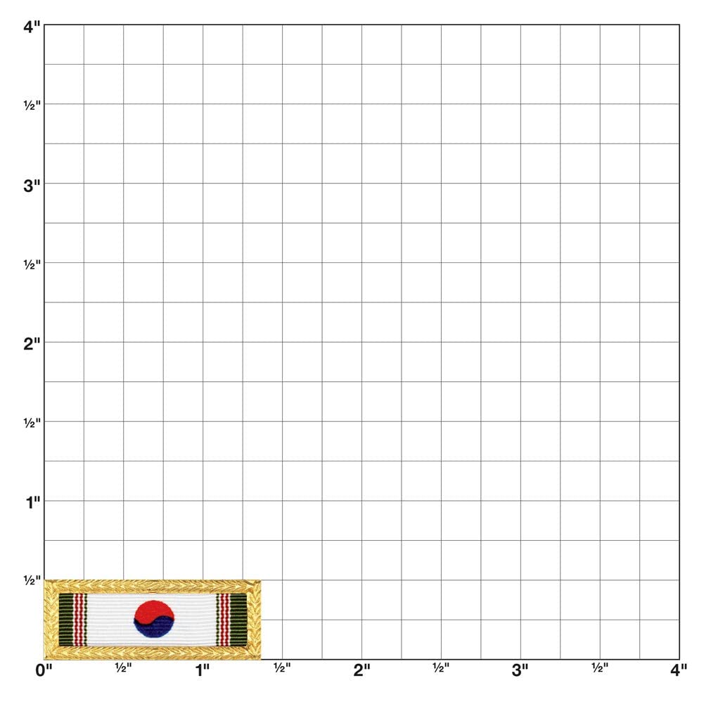 MEDALS OF AMERICA Korean Presidential Unit Citation Army Military Award - Established 1976 - Perfect for Veterans, Collectors & Military History Displays