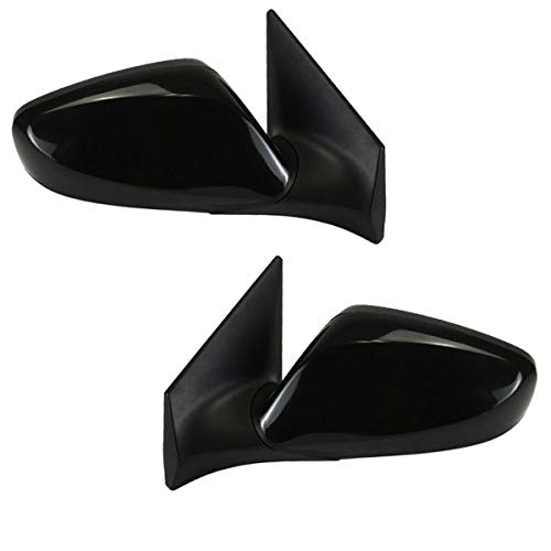 Elantra Sedan Rear View Mirror Set - Power Heated & Manual Folding - Compatible with Hyundai Elantra 11 12 13 Models - Perfect for Winter Driving & Enhanced Visibility