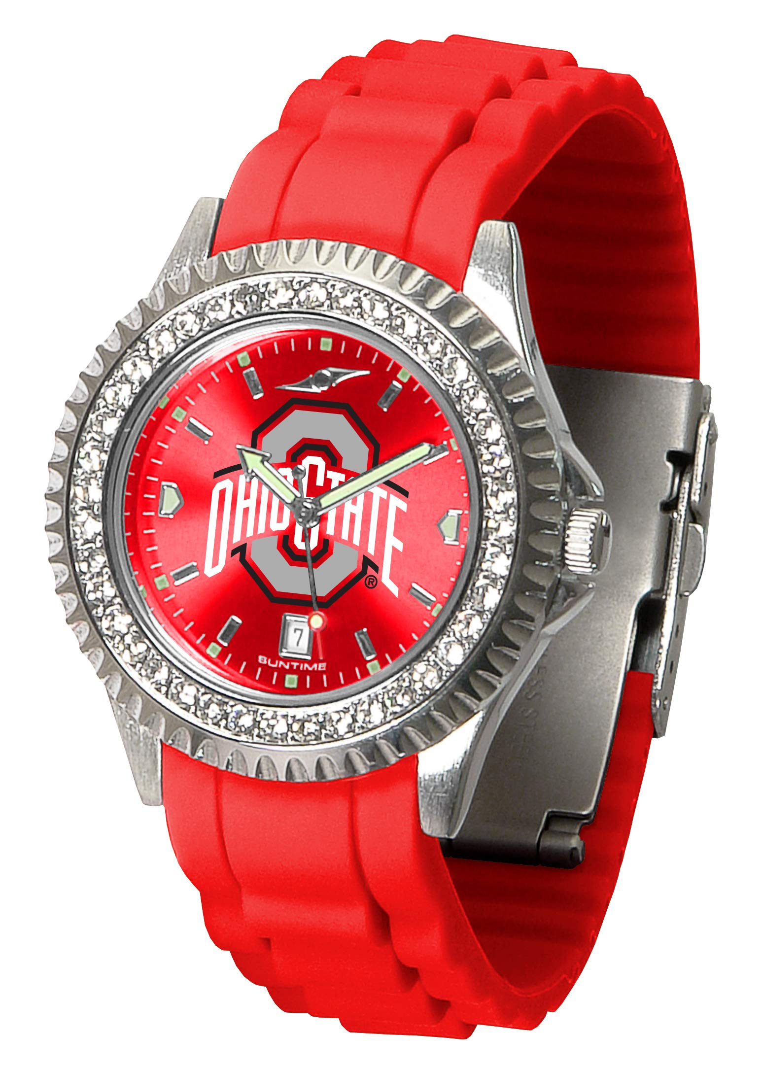 SunTime Women's Sparkle Watch - Elegant Diamond Dial Stainless Steel Band for Party, Wedding & Evening Events