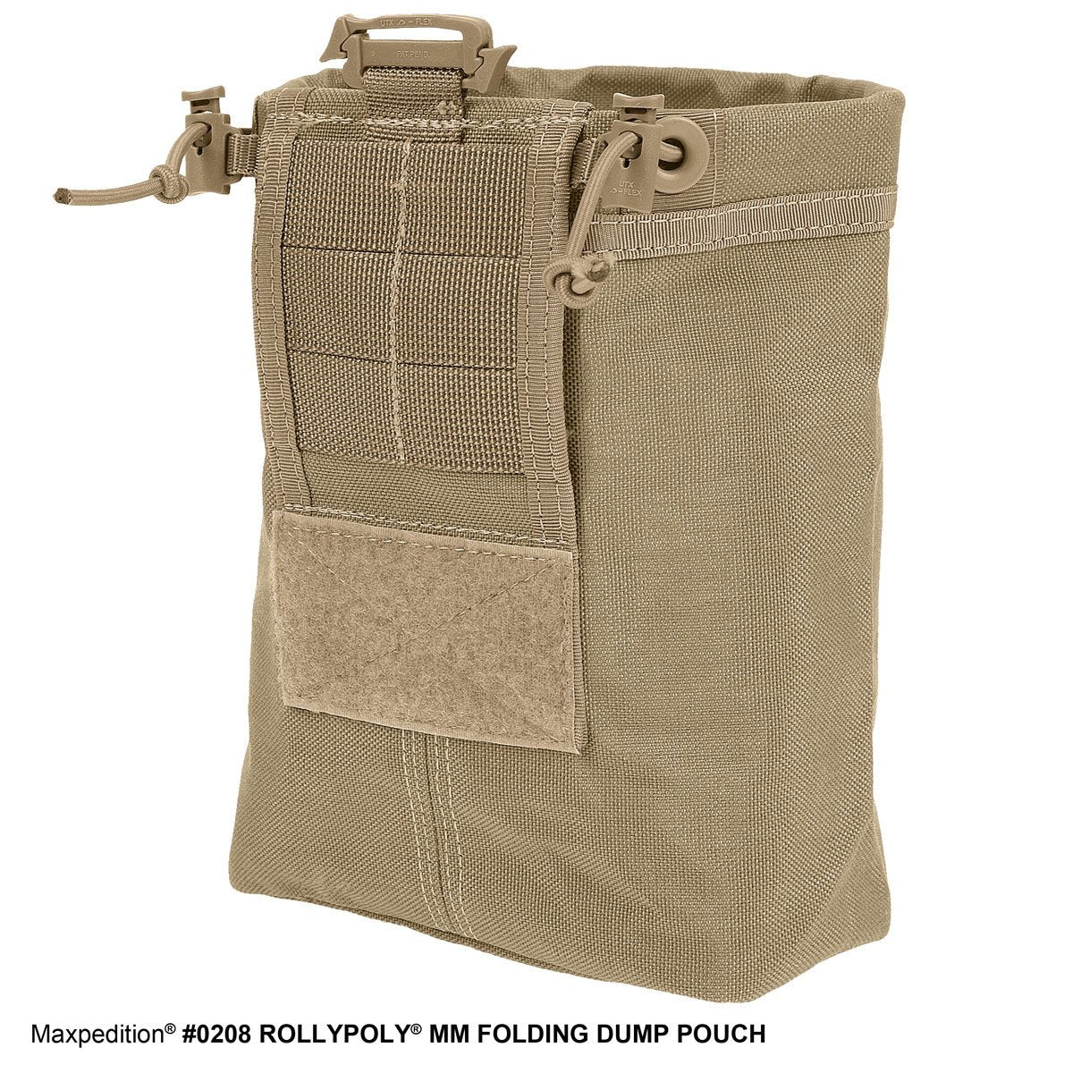 Rollypoly MM Folding Dump Pouch - Tactical Molle Utility Pouch for Military, Hunting & Airsoft Gear Organization | Compact & Durable Storage Solution