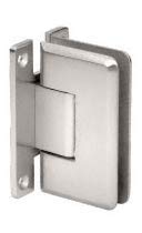 Polished Chrome CRL C0LS3CH Cologne 037 Hinge and Shower Pull Handle Set - Perfect for Bathroom Cabinets, Shower Doors & Home Renovation Projects