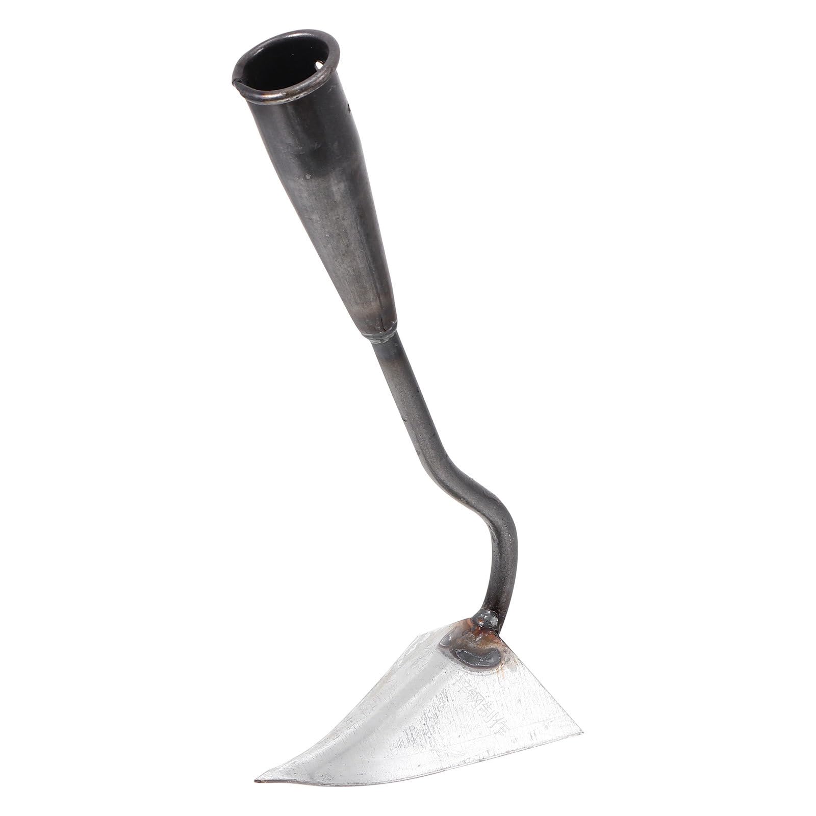 DOITOOL Triangle Garden Hoe for Digging & Weeding - Heavy Duty Iron Replacement Head for Gardening & Soil Loosening
