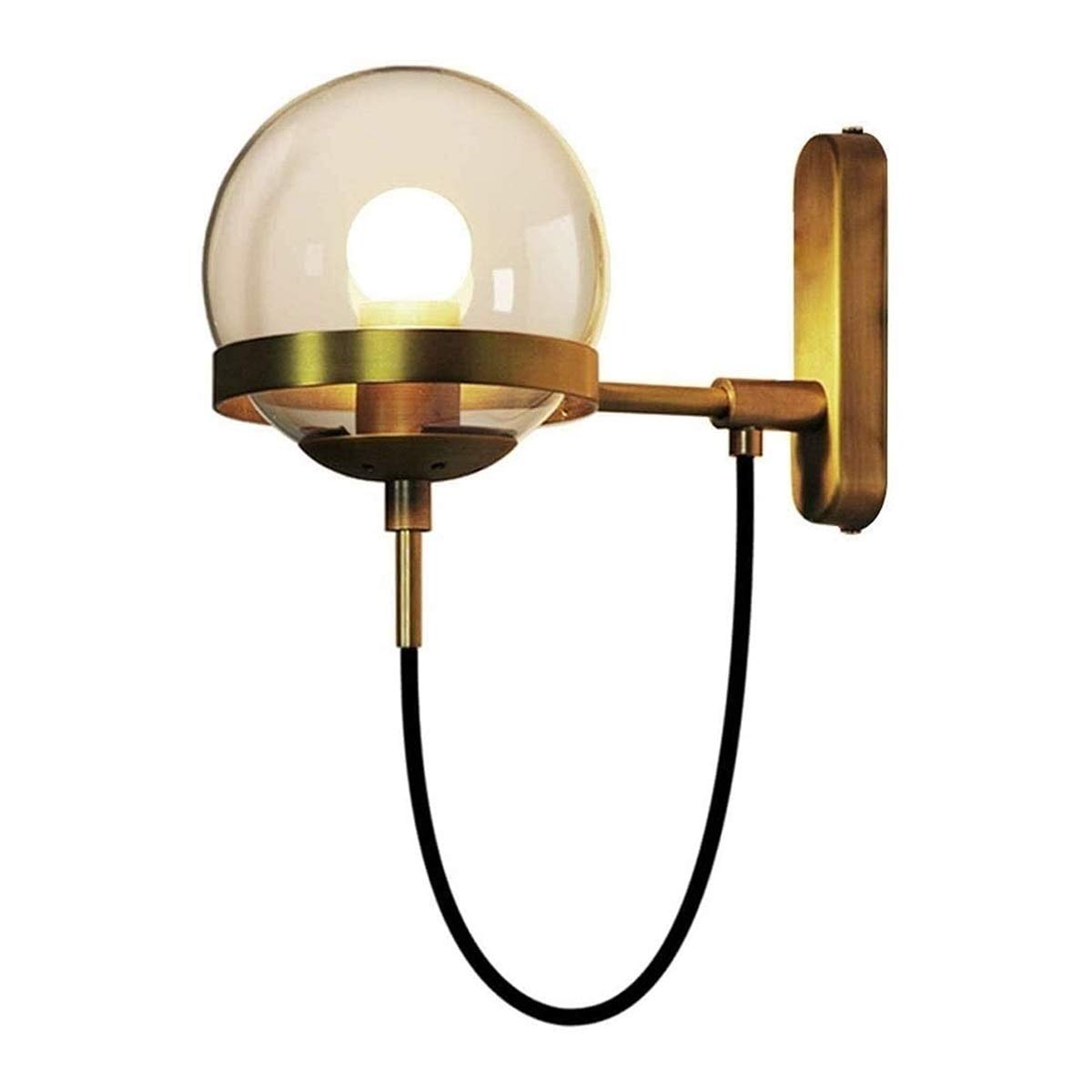 PQQ LED Wall Lamps - Vintage Wrought Iron Sconces for Living Room, Bedroom, Bathroom & More | Energy-Efficient Wall Lighting for Home, Hotel & Restaurant Decor