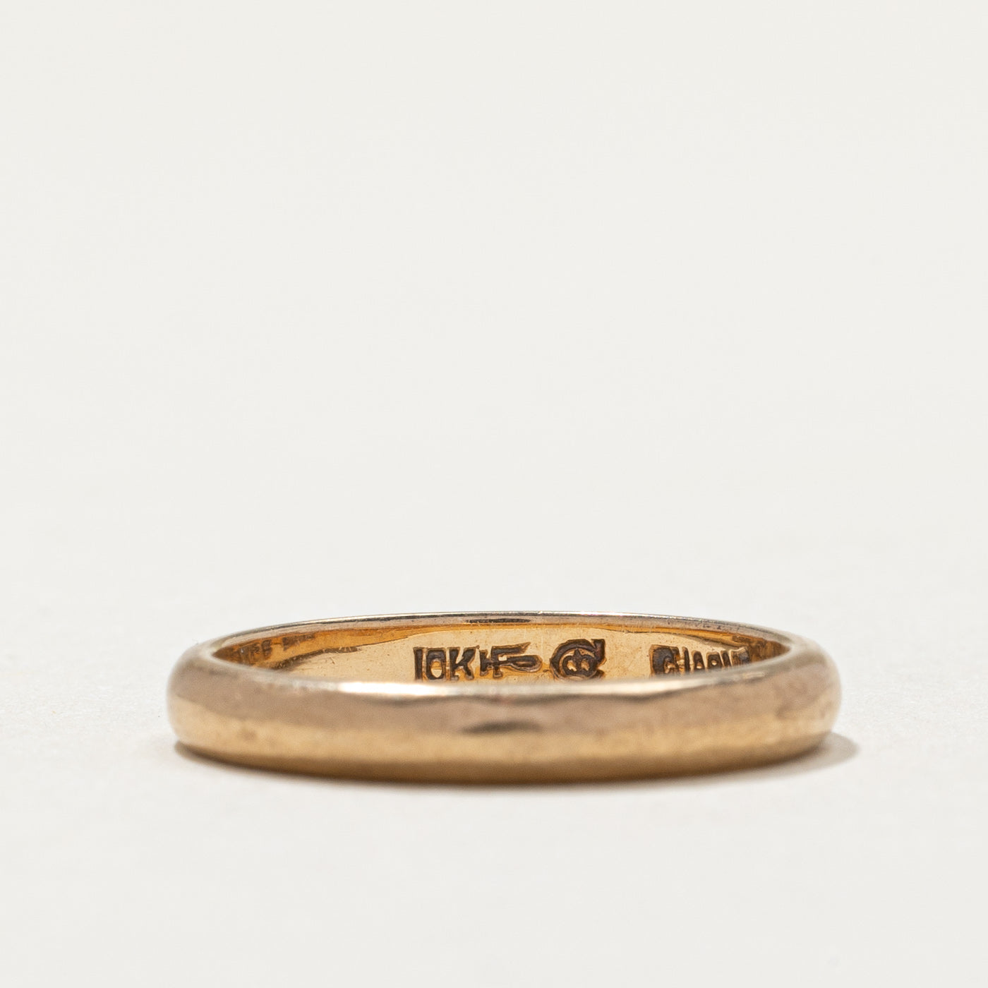 10K Yellow Gold Plain Wedding Band Ring - 2.66mm Thin Comfort Fit - Size 4.5 - Perfect for Engagement, Anniversary & Everyday Wear