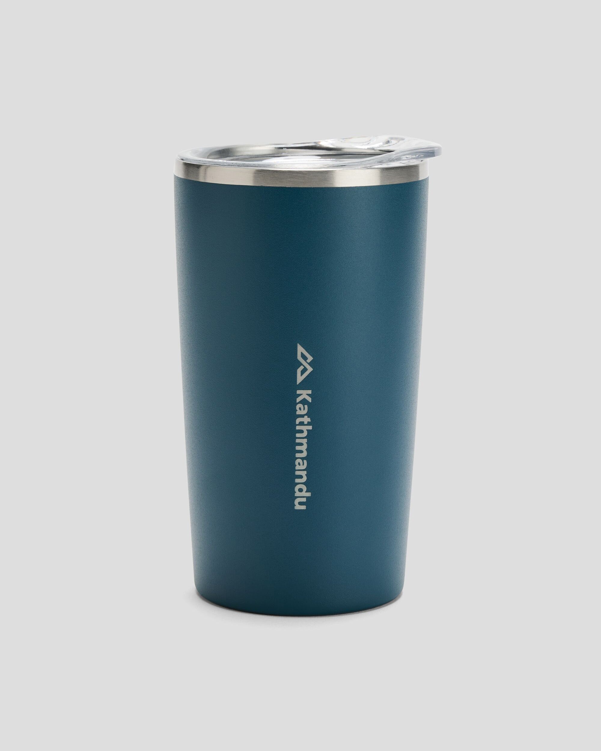 Roamer Coffee Tumbler 20oz - Insulated Stainless Steel Travel Mug with Lid, Leakproof & Double Wall Vacuum - Deep Sea Blue - Perfect for Office, Commuting & Outdoor Activities