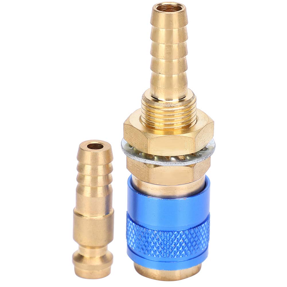 Quick Brass Hose Connector for MIG TIG Welder Torch - Water Cooled Welding Tool