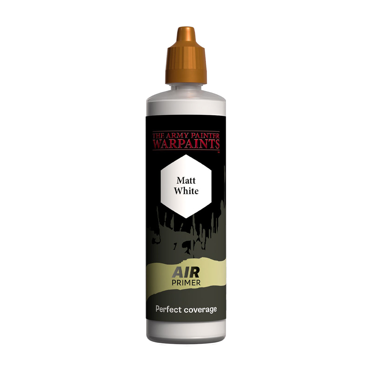 Warpaints Air Matt White Primer - 100ml for Miniature & Model Painting - Perfect for Warhammer, D&D, and Scale Models