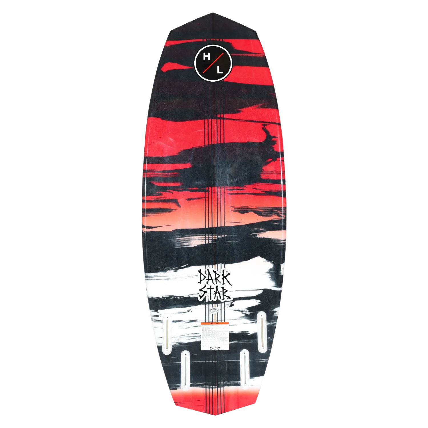 Hyperlite Darkstar Wakesurf Board 2025 - Premium Performance Wakesurf Board for Men & Women - Lightweight & Durable Design for Smooth Rides - Perfect for Lakes, Oceans & Water Sports Enthusiasts
