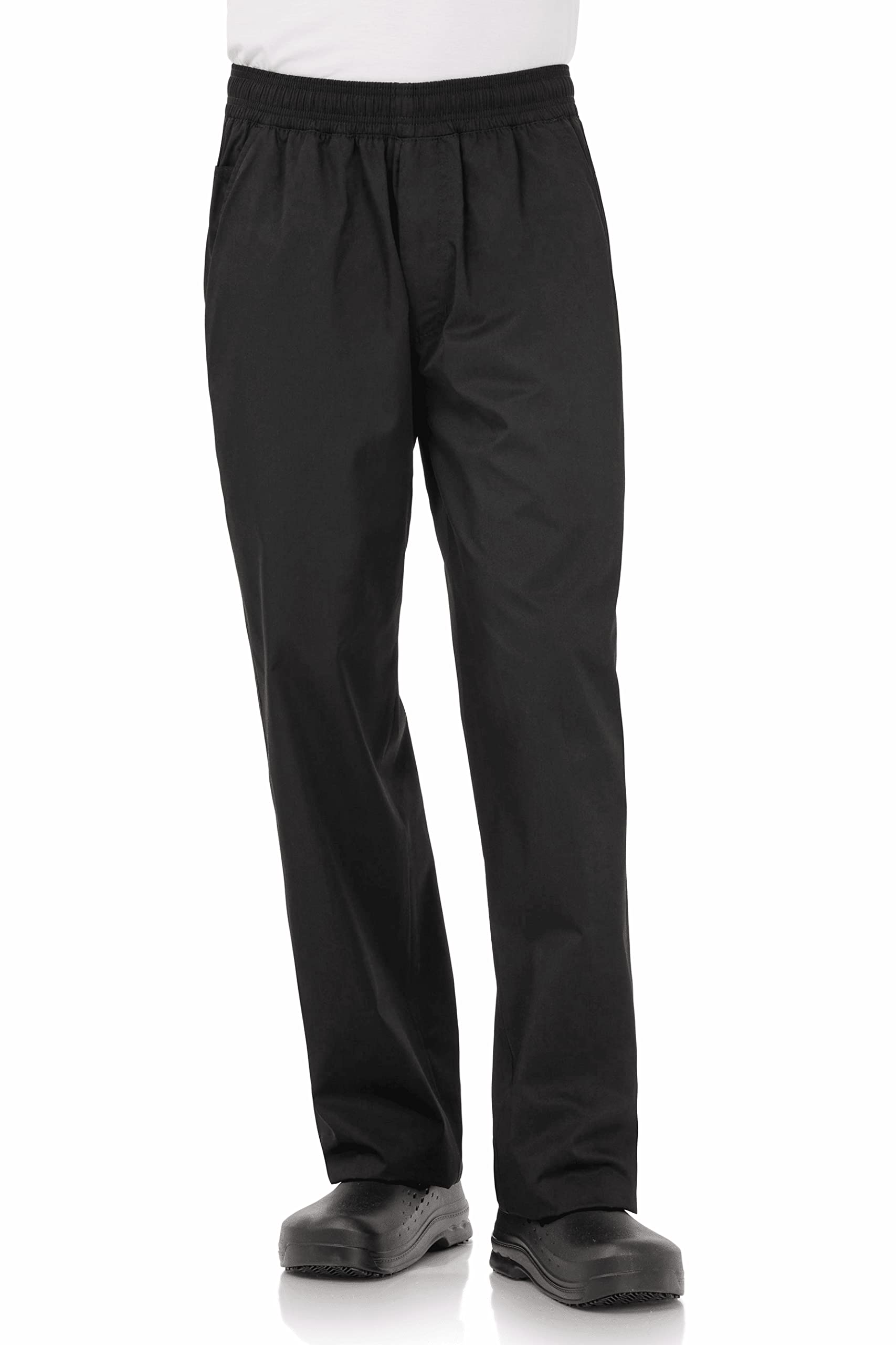 Chef Works Men's Lightweight Baggy Chef Pants - Professional Kitchen Work Pants for Cooking, Baking & Restaurant Staff - Comfortable & Breathable Culinary Uniform