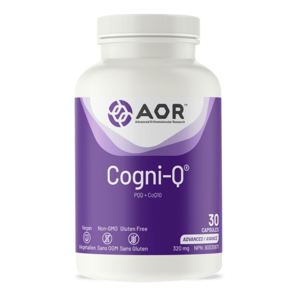 Aor CogniQ Brain Health Supplement - 30 Vegan Capsules for Memory, Focus & Cognitive Support - Perfect for Students, Professionals & Seniors