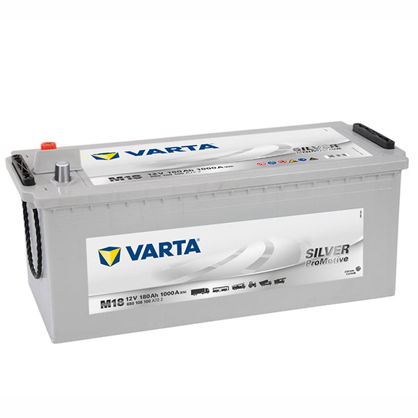 Varta M18 N150 Heavy Duty Commercial Starting Battery - 1000 CCA for Trucks, Boats & Heavy Equipment - Cold Cranking Amps Power for Reliable Engine Starts in Extreme Weather Conditions
