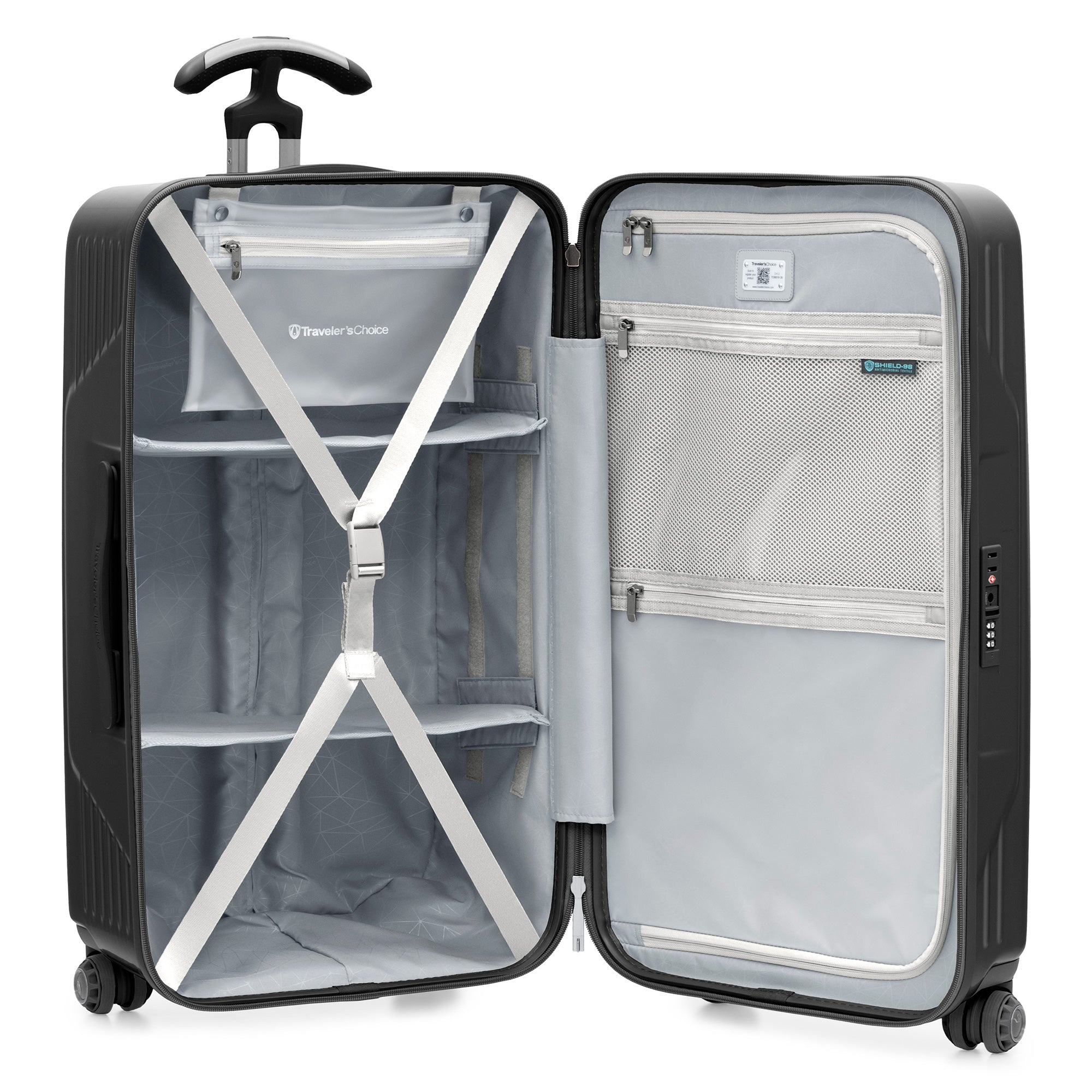 Ultimax II Medium Trunk - Durable Travel Luggage for Men & Women - Perfect for Airplane Carry-On, Road Trips & Business Travel