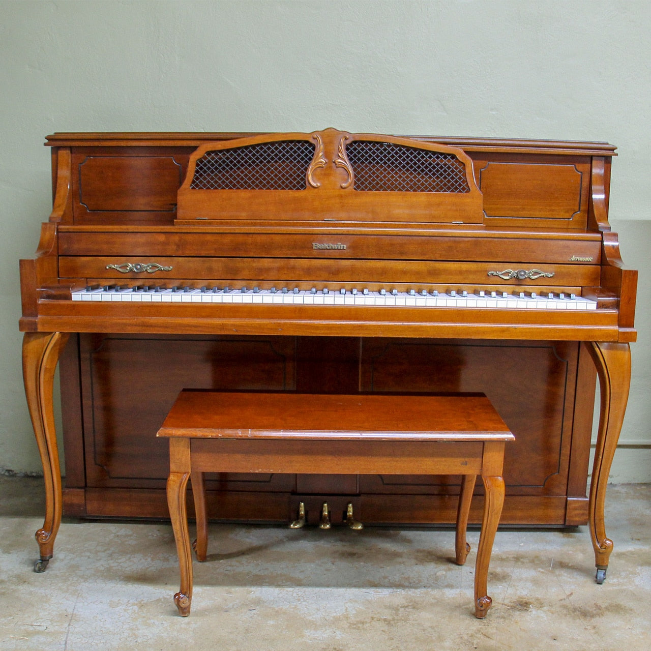 Baldwin 4026 Console Upright Piano - 48