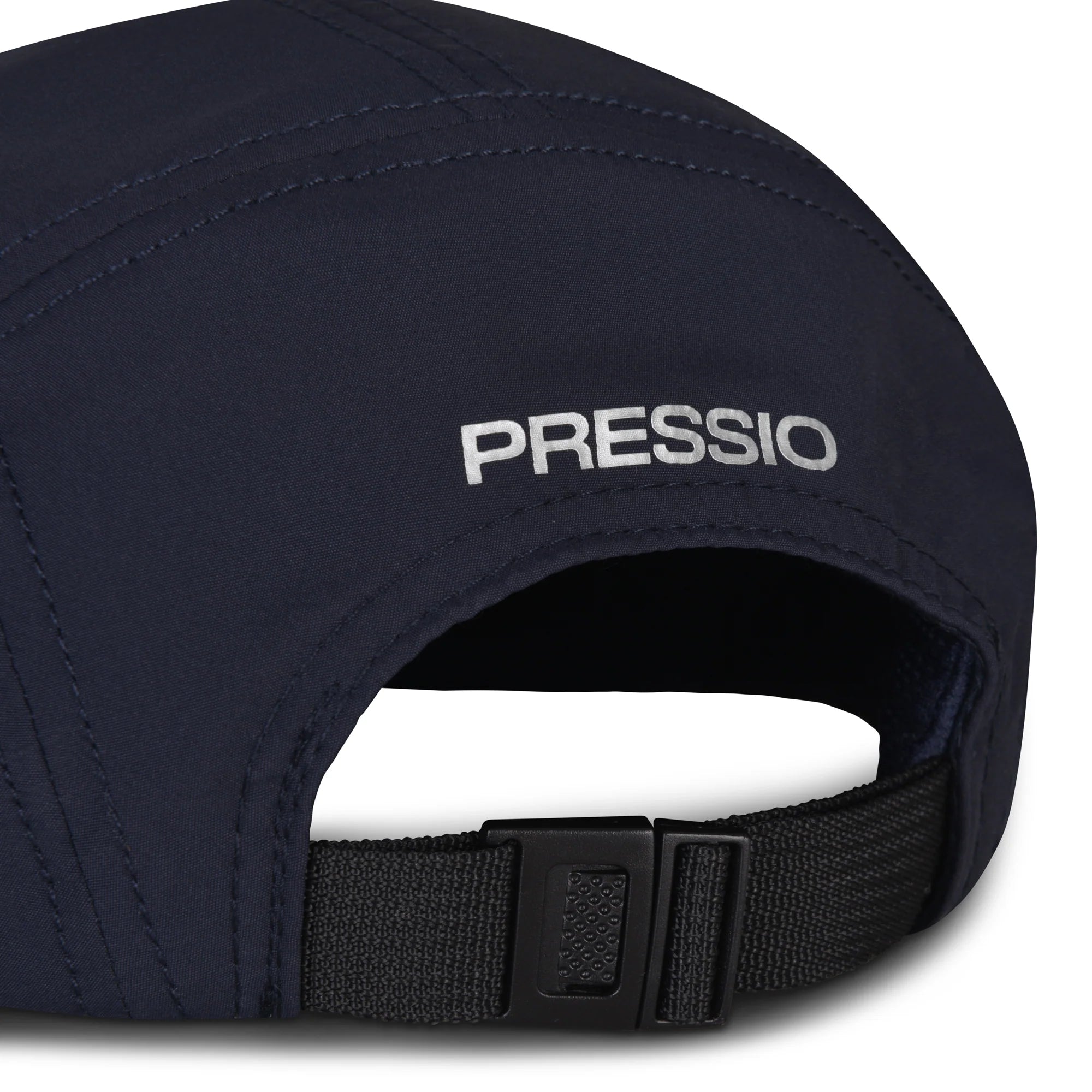 Pressio Core Cap Navy/Silver - Adjustable Baseball Hat for Men & Women - Breathable & Lightweight for Outdoor Sports, Hiking, Running, and Casual Wear
