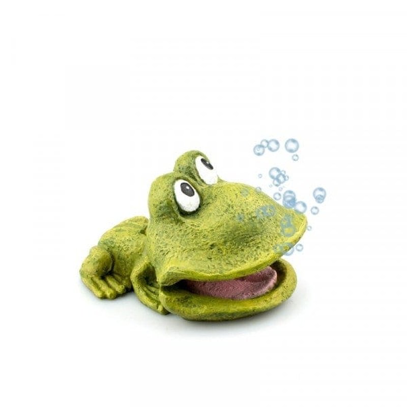Bioscape Bubbler Green Frog - Premium Glass Water Pipe for Smooth Smoking | Perfect for Home Relaxation & Social Gatherings