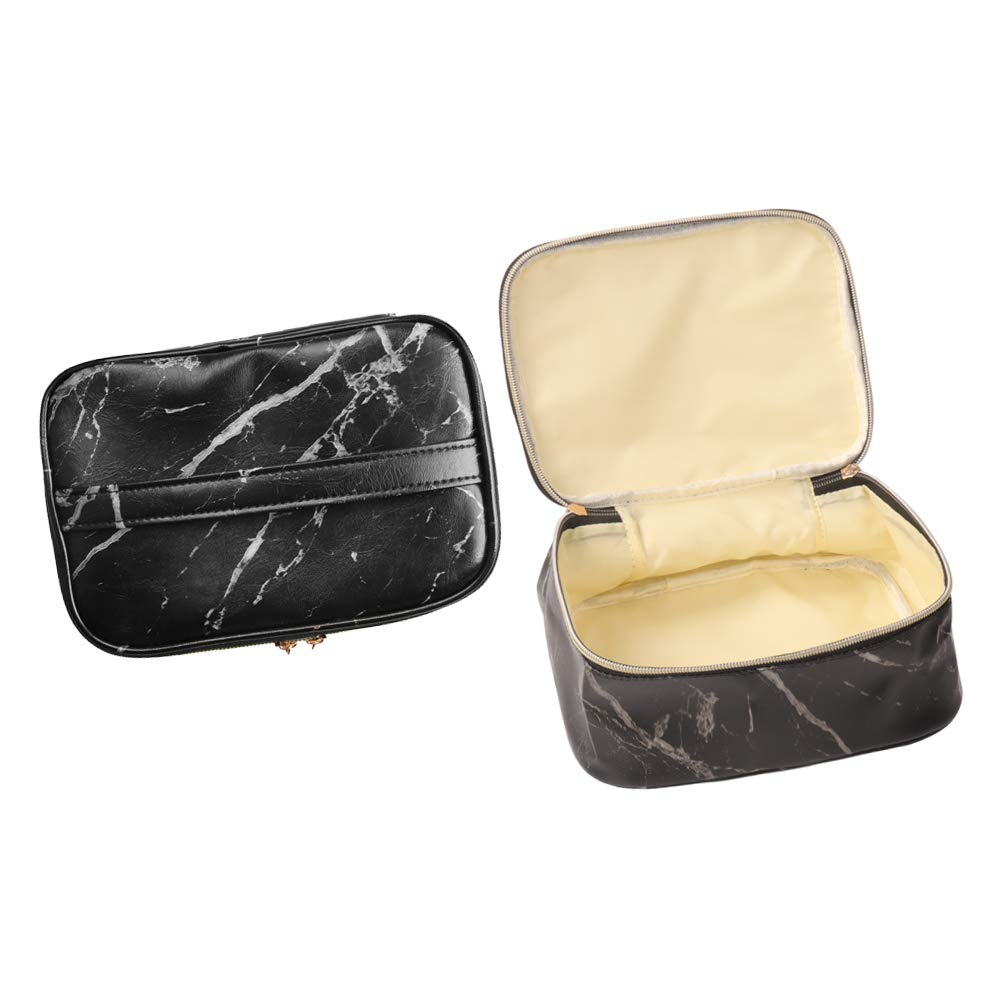 SUBANG 3 Pack Marble Makeup Bag - Waterproof Travel Toiletry Organizer for Cosmetics & Brushes - Portable Cosmetic Pouch for Women, Girls & Men - Perfect for Travel, Gym, Beach & Daily Use