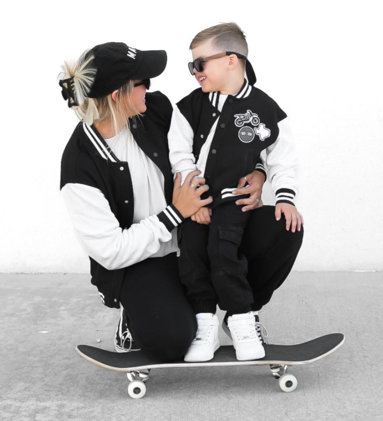 Stylish Black Adult Varsity Jacket for Men & Women - Perfect for Casual Wear, Sports Events & Street Fashion