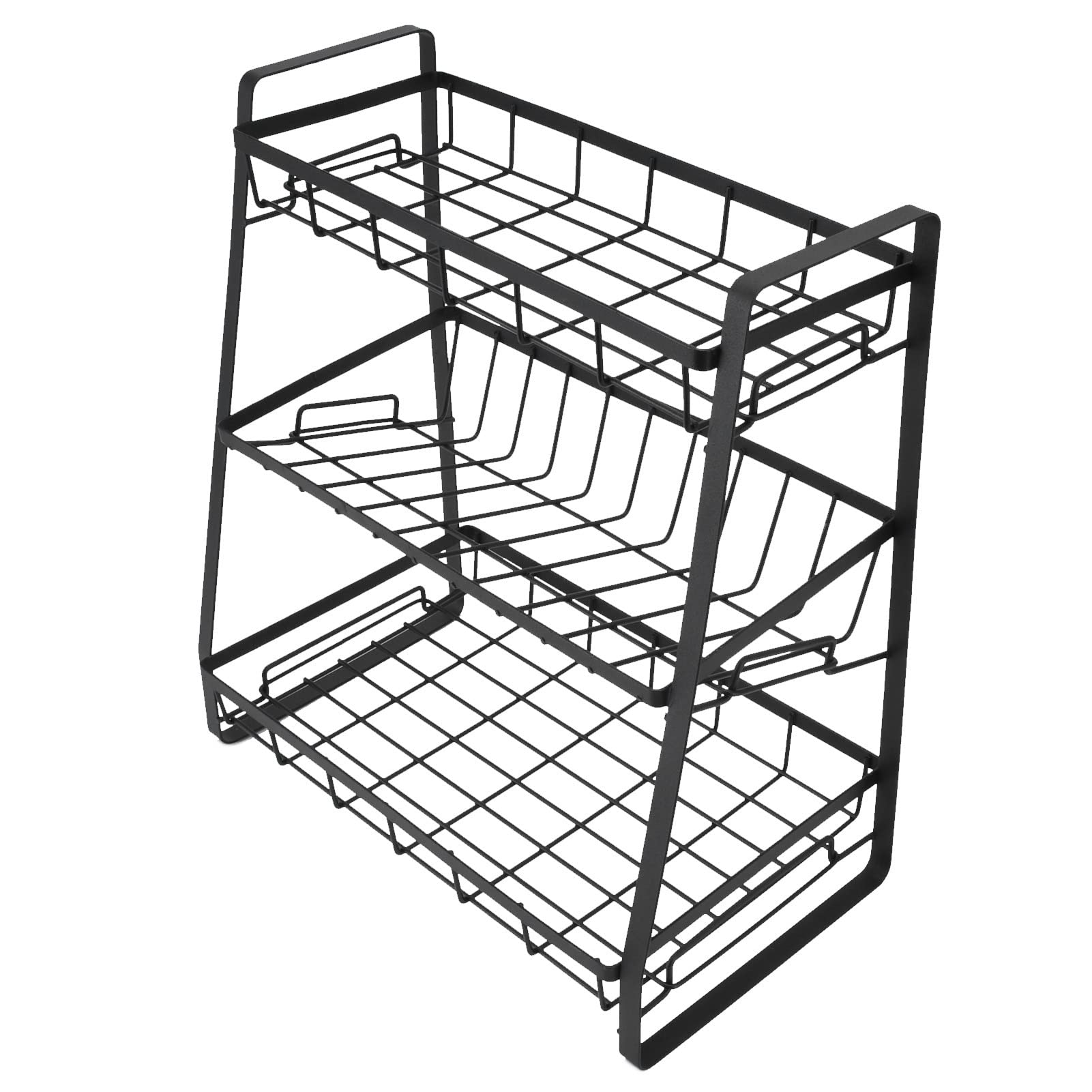 Spice Rack Organizer - Detachable Countertop Seasoning Shelf for Kitchen & Bathroom Storage | Perfect for Organizing Spices, Cosmetics & Small Essentials