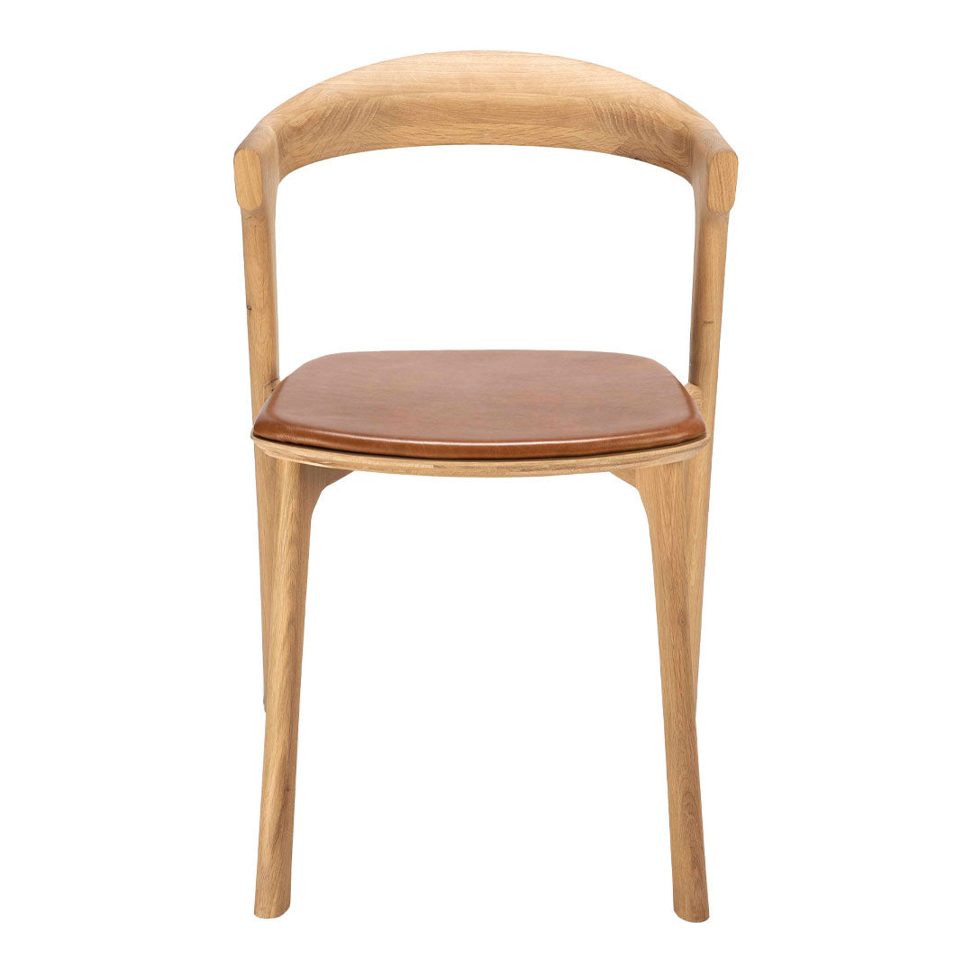 Bok Dining Chair - Upholstered Modern Kitchen Chair with Comfortable Cushion | Perfect for Dining Room, Kitchen, and Breakfast Nook