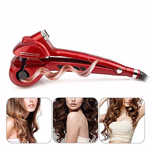 Automatic Steam Ceramic Hair Curler with Rotating Wand & Spray Steamer - Spiral Curling Iron for Effortless Styling | Perfect for Salon-Quality Waves at Home, Parties & Special Occasions